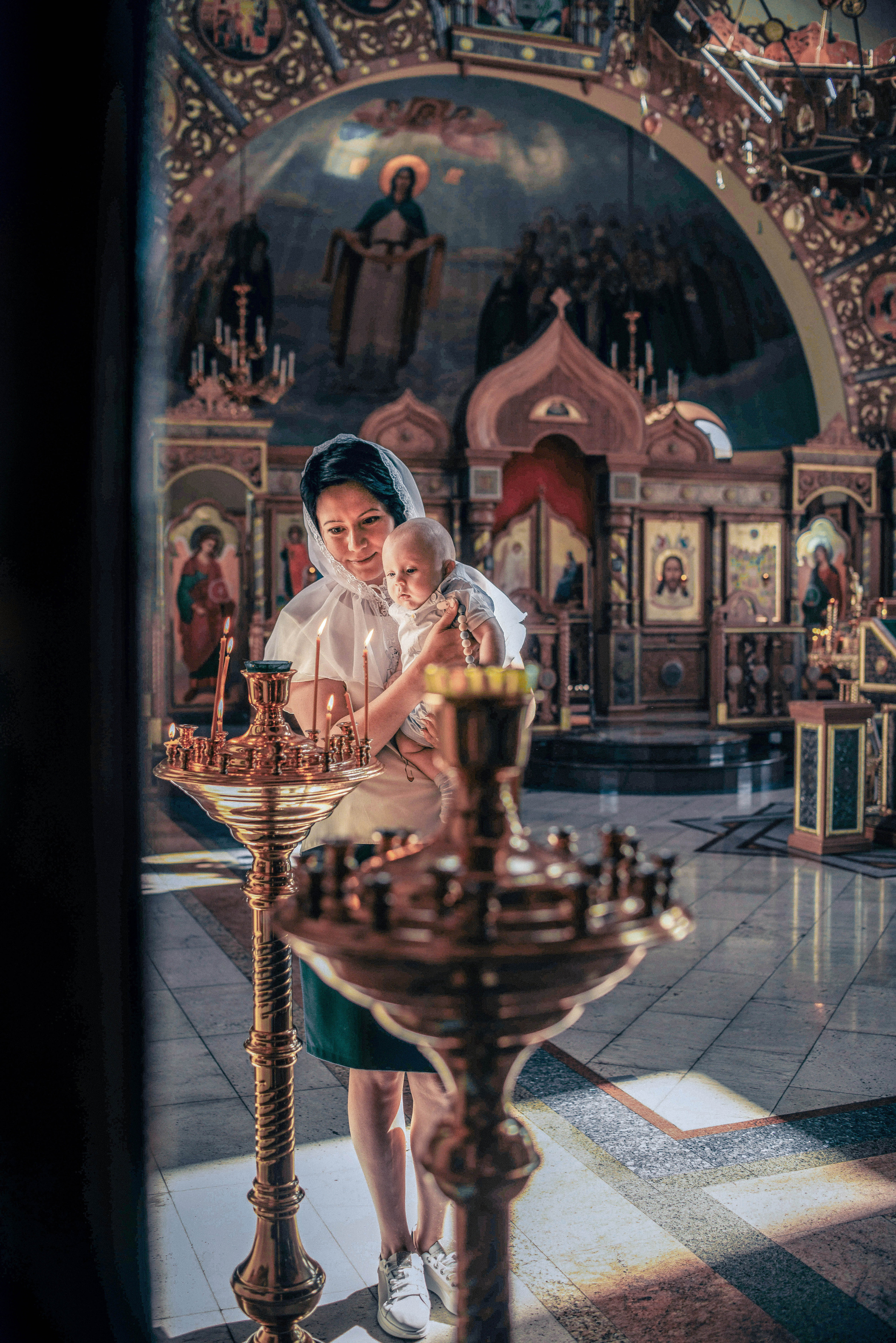 Крещение Ильи. Семейный и свадебный фотограф в Москве и Подмосковье Еремина Александр