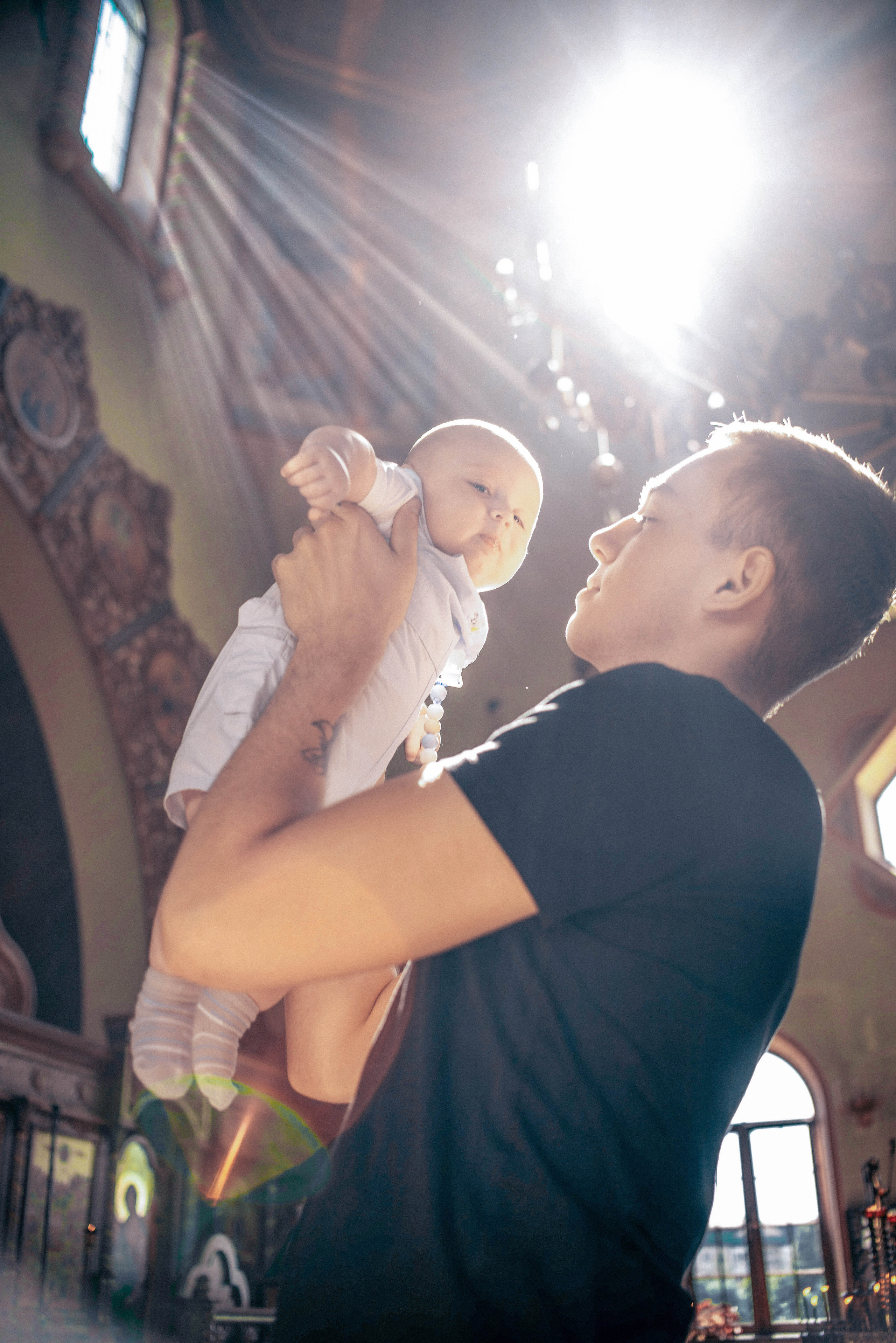 Крещение Ильи. Семейный и свадебный фотограф в Москве и Подмосковье Еремина Александр