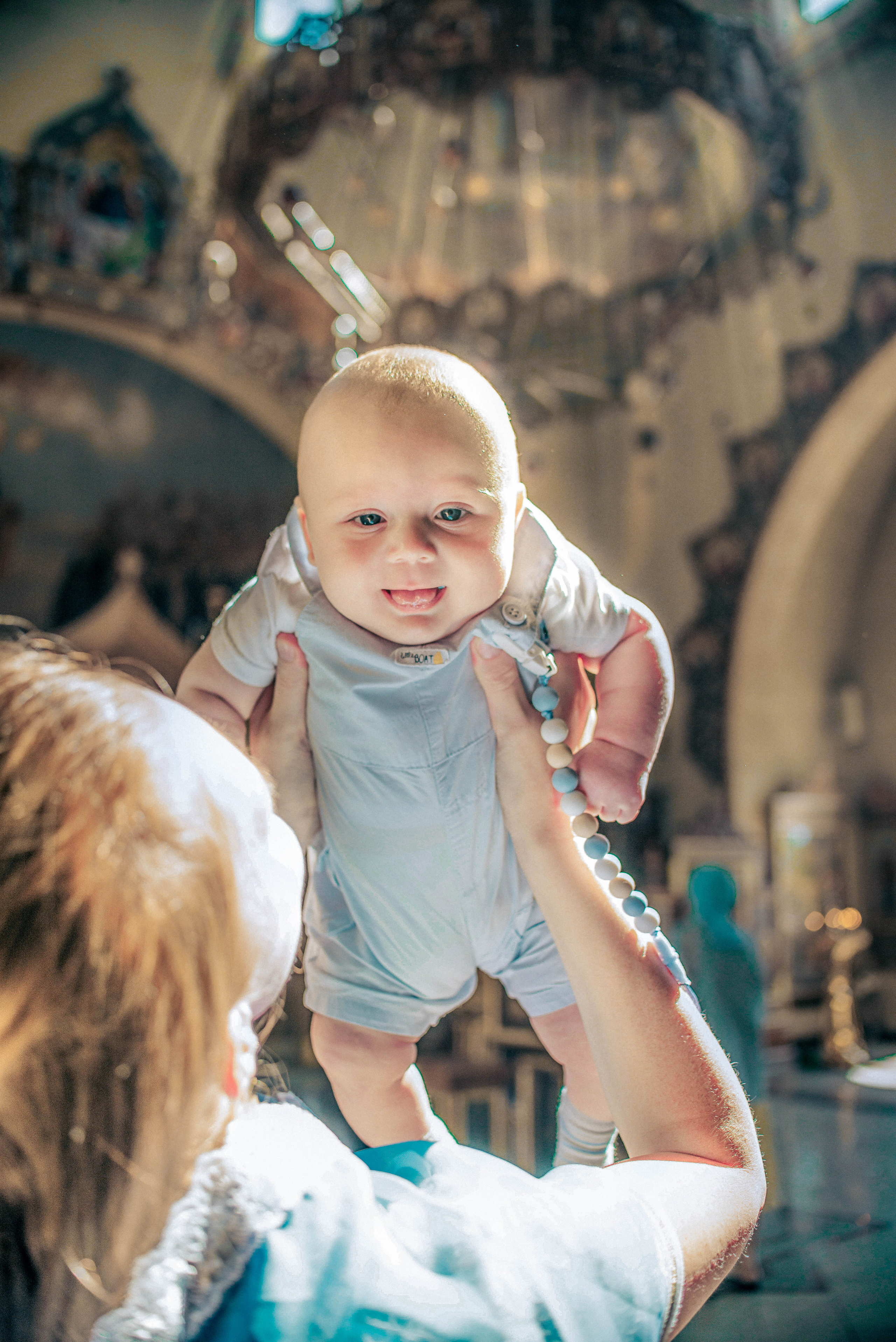 Крещение Ильи. Семейный и свадебный фотограф в Москве и Подмосковье Еремина Александр