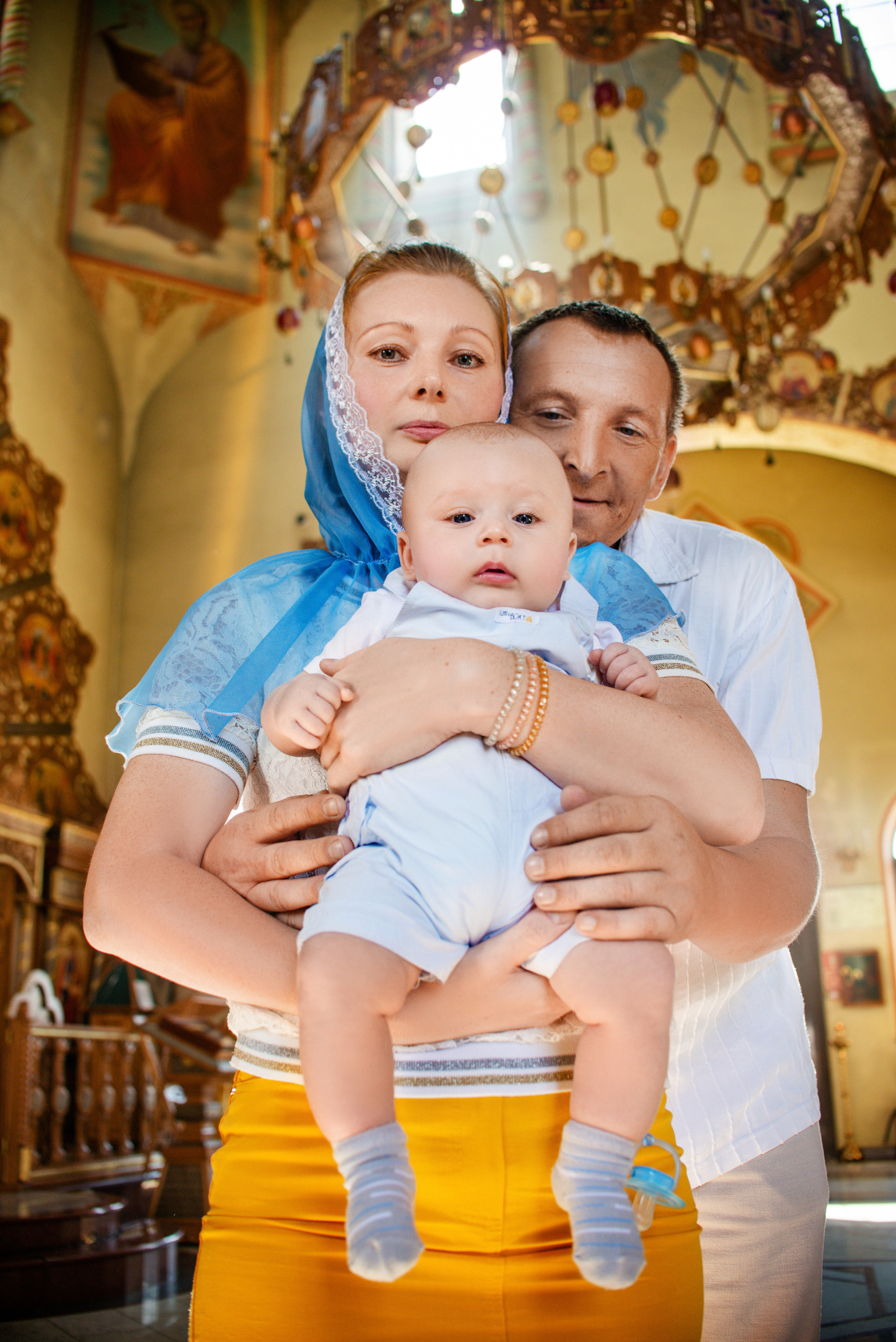 Крещение Ильи. Семейный и свадебный фотограф в Москве и Подмосковье Еремина Александр