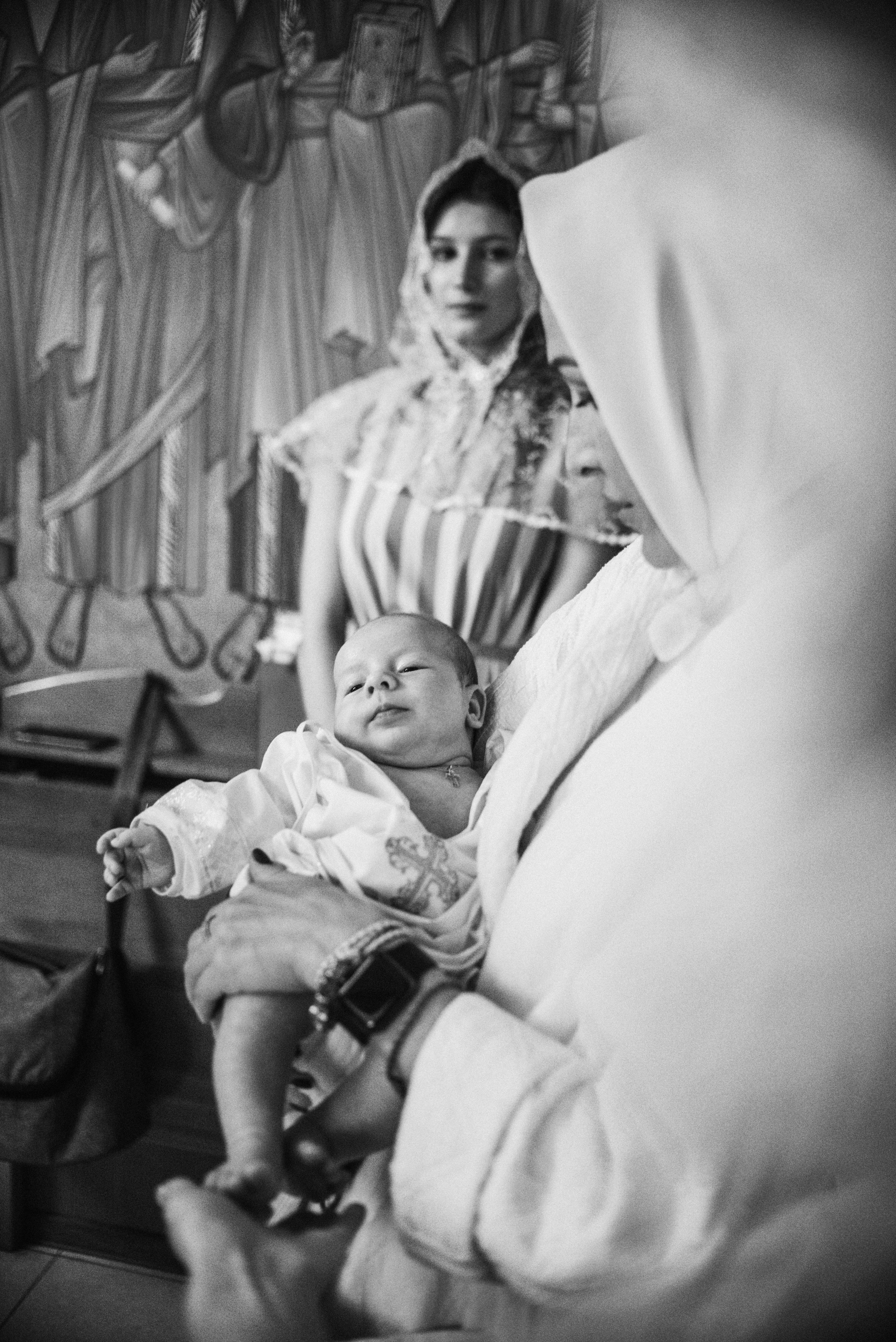 Крещение Якова. Семейный и свадебный фотограф в Москве и Подмосковье Еремина Александр