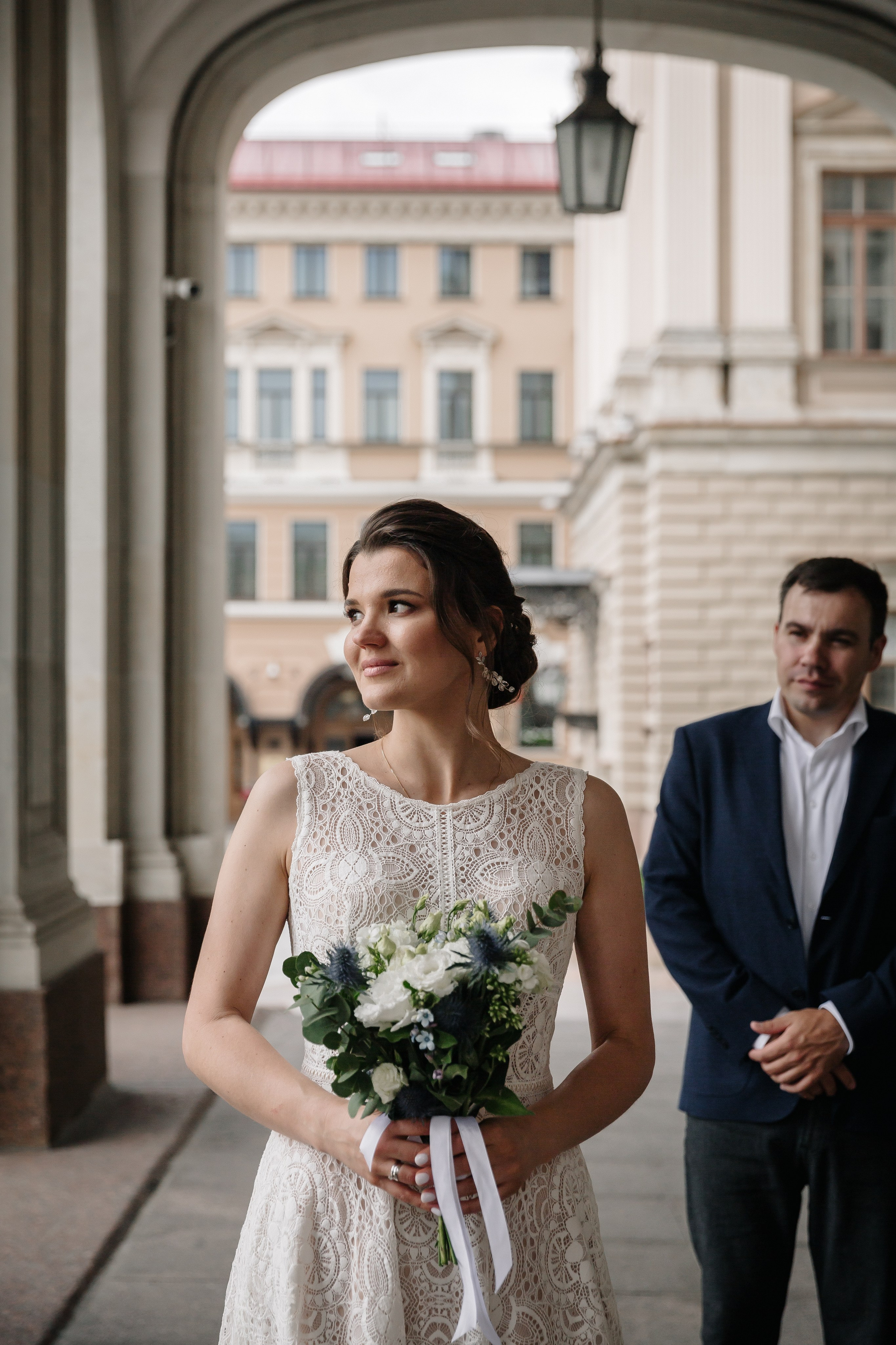 ДВОРЕЦ № 1 | Июль, Исаакиевская площадь. Свадебный фотограф в Санкт-Петербурге Полина Корзухина