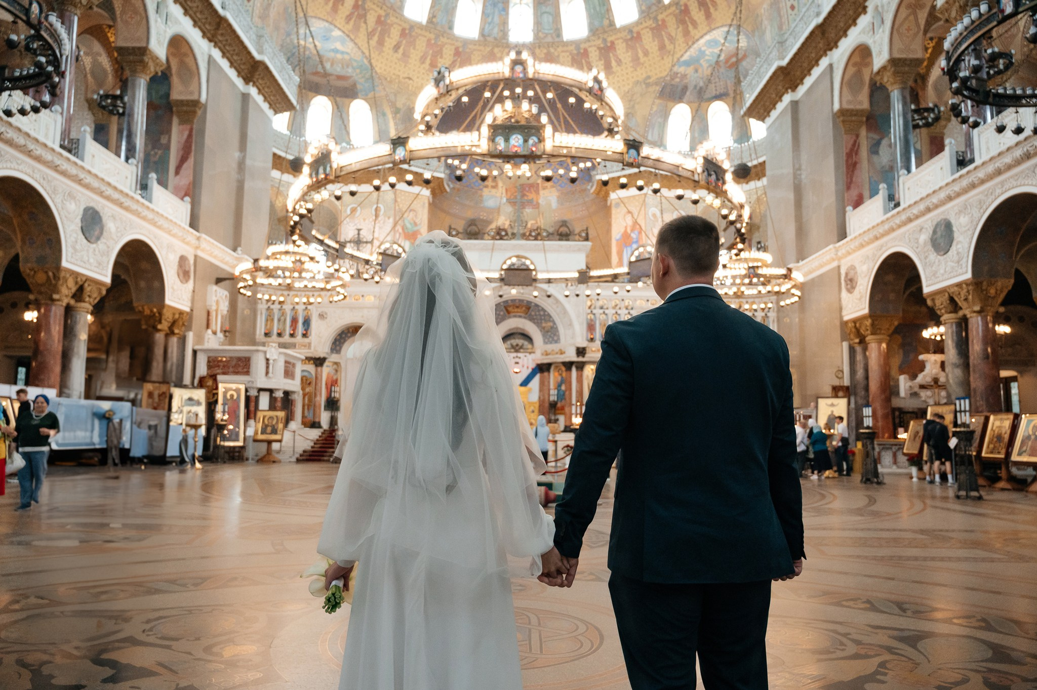 Приезжие молодожены. Свадебный и семейный фотограф из Санкт-Петербурга Климов Анатолий