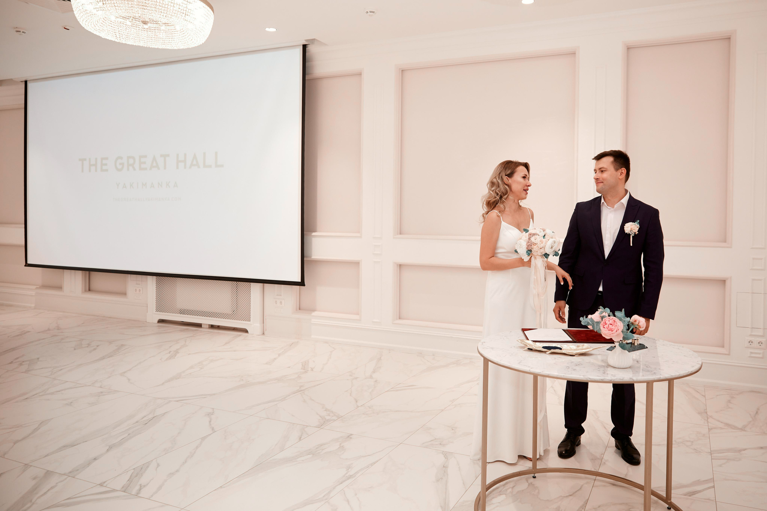 Роспись в The Great Hall. Фотограф ваших самых ярких событий в Москве и СПБ. Збронская Юлия