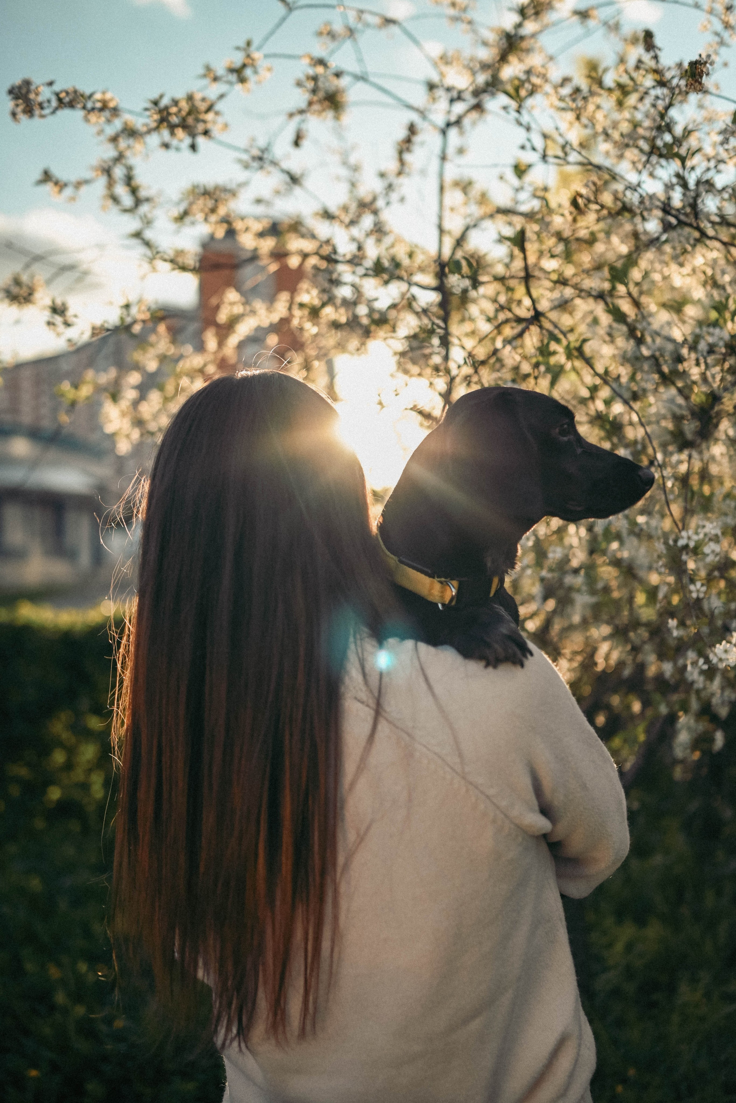 Прогулка с пушистым другом. Семейный фотограф в Москве Люберцах Ирина Вронская