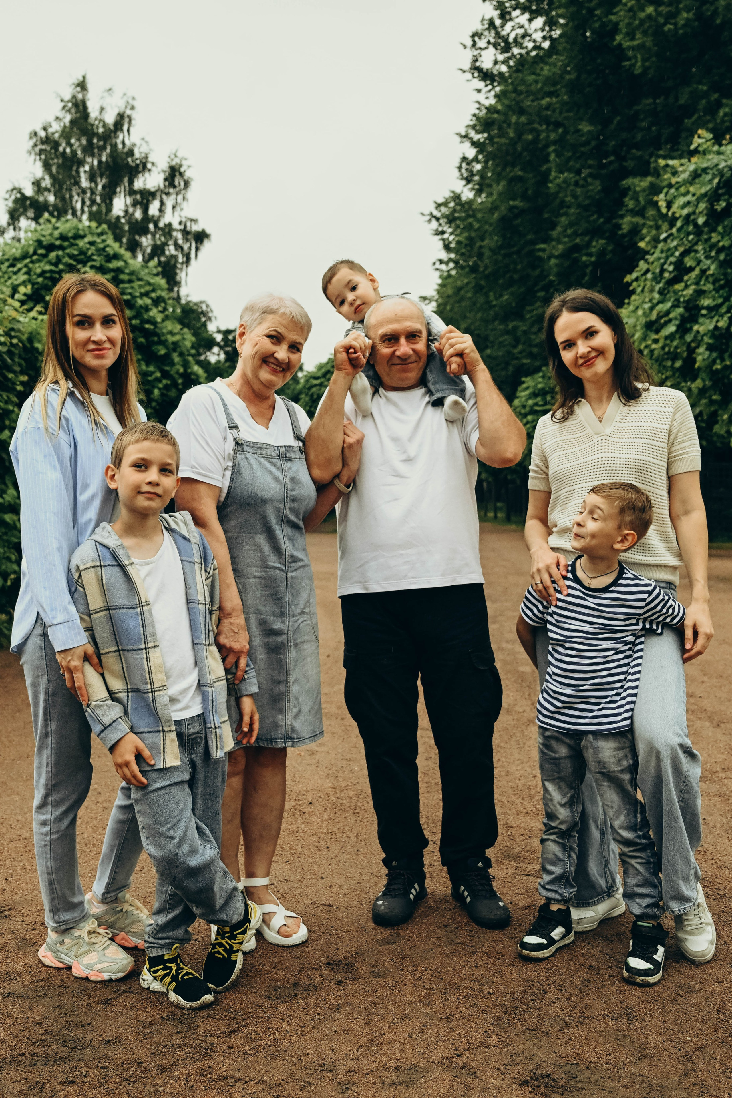 Большая семья в Кусково. Семейный фотограф в Москве Люберцах Ирина Вронская