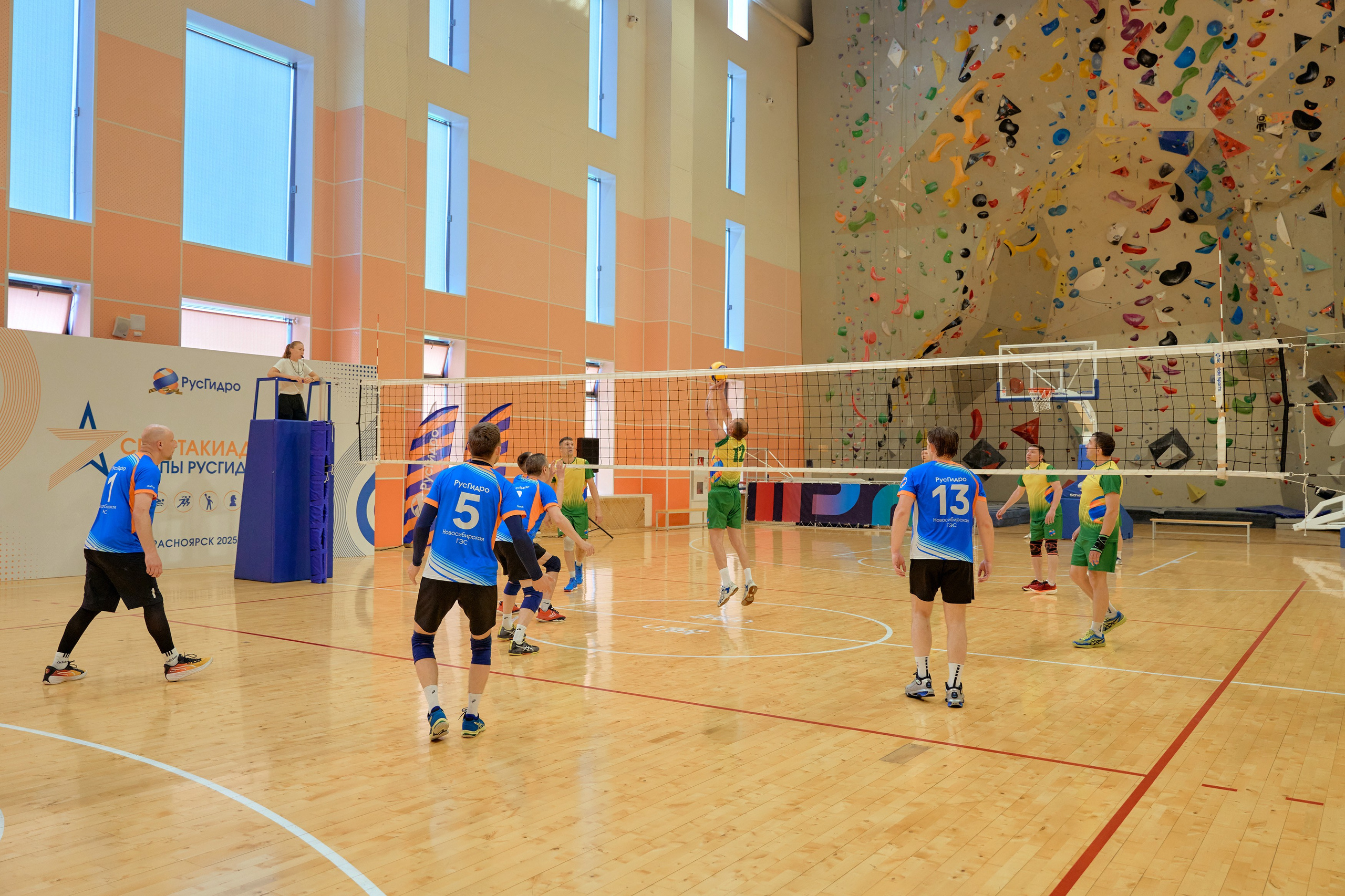 Спартакиада Группы РУСГИДРО | Волейбол. Александр Сазонов Красноярск