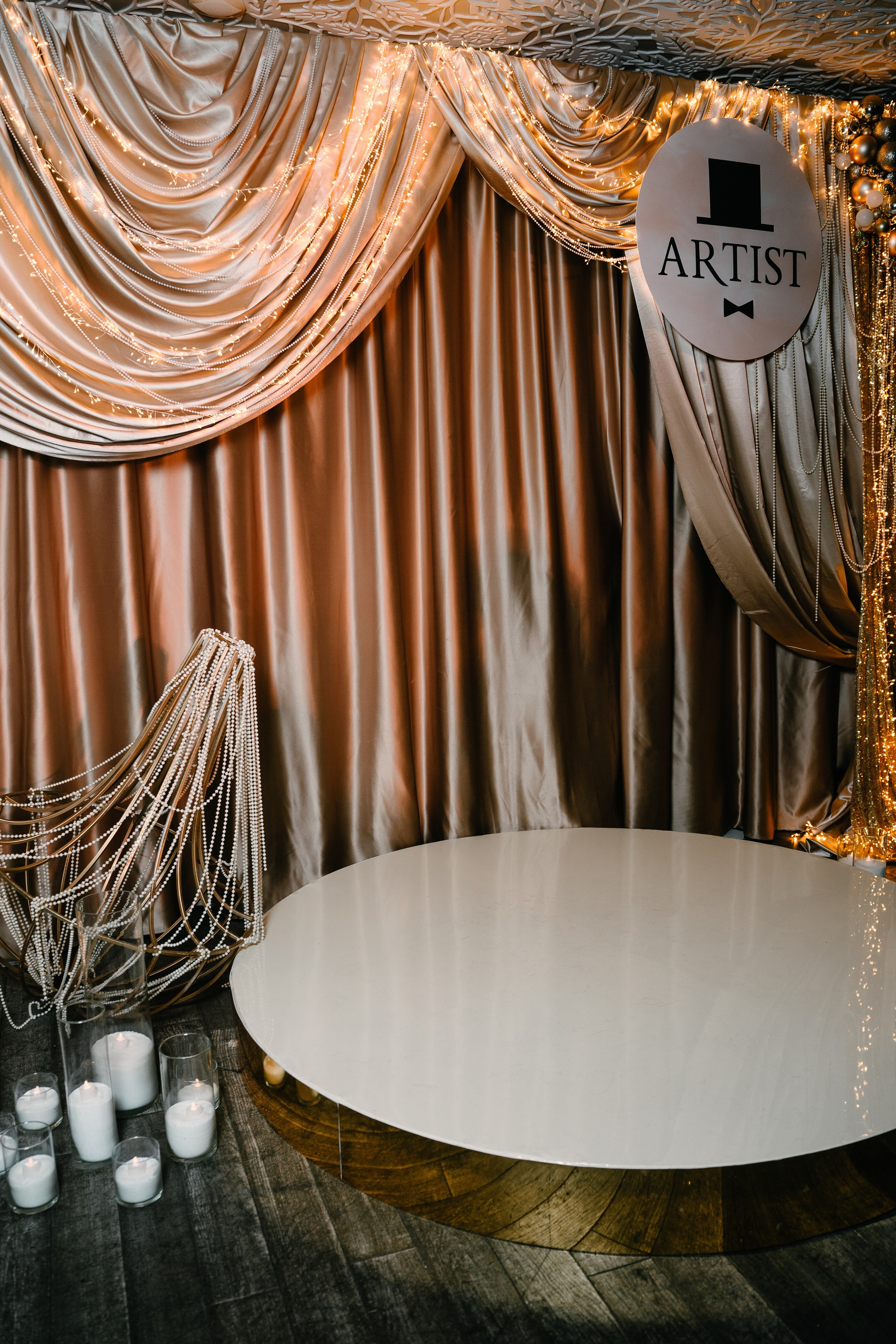 Новогодний вечер в Артисте. Свадебный и семейный фотограф в Воронеже Анастасия Бойко