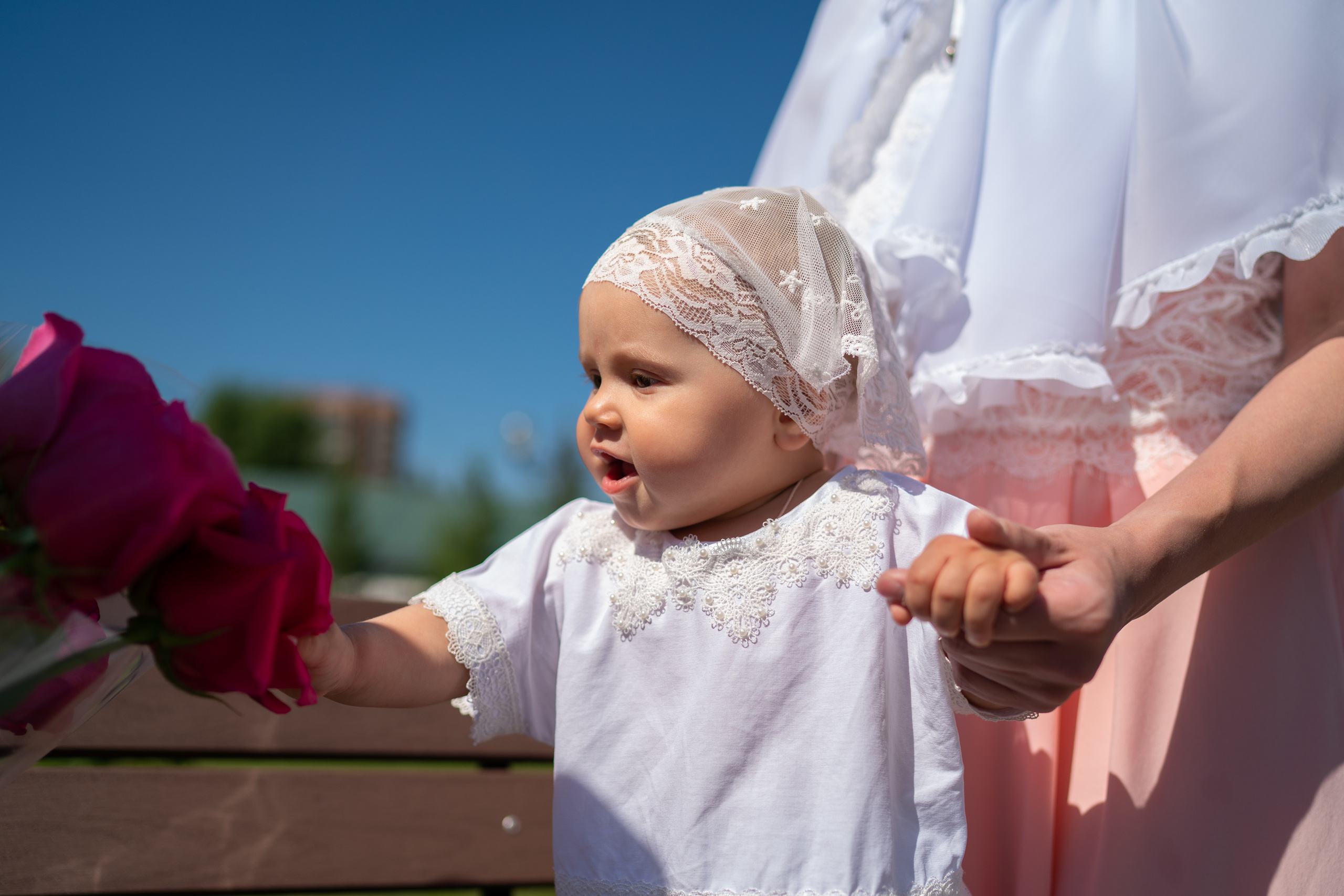 Крещение Златы Храм Рождества Христова. Фотограф на Крещение и Венчание в Красноярске Рамазанова Юлия