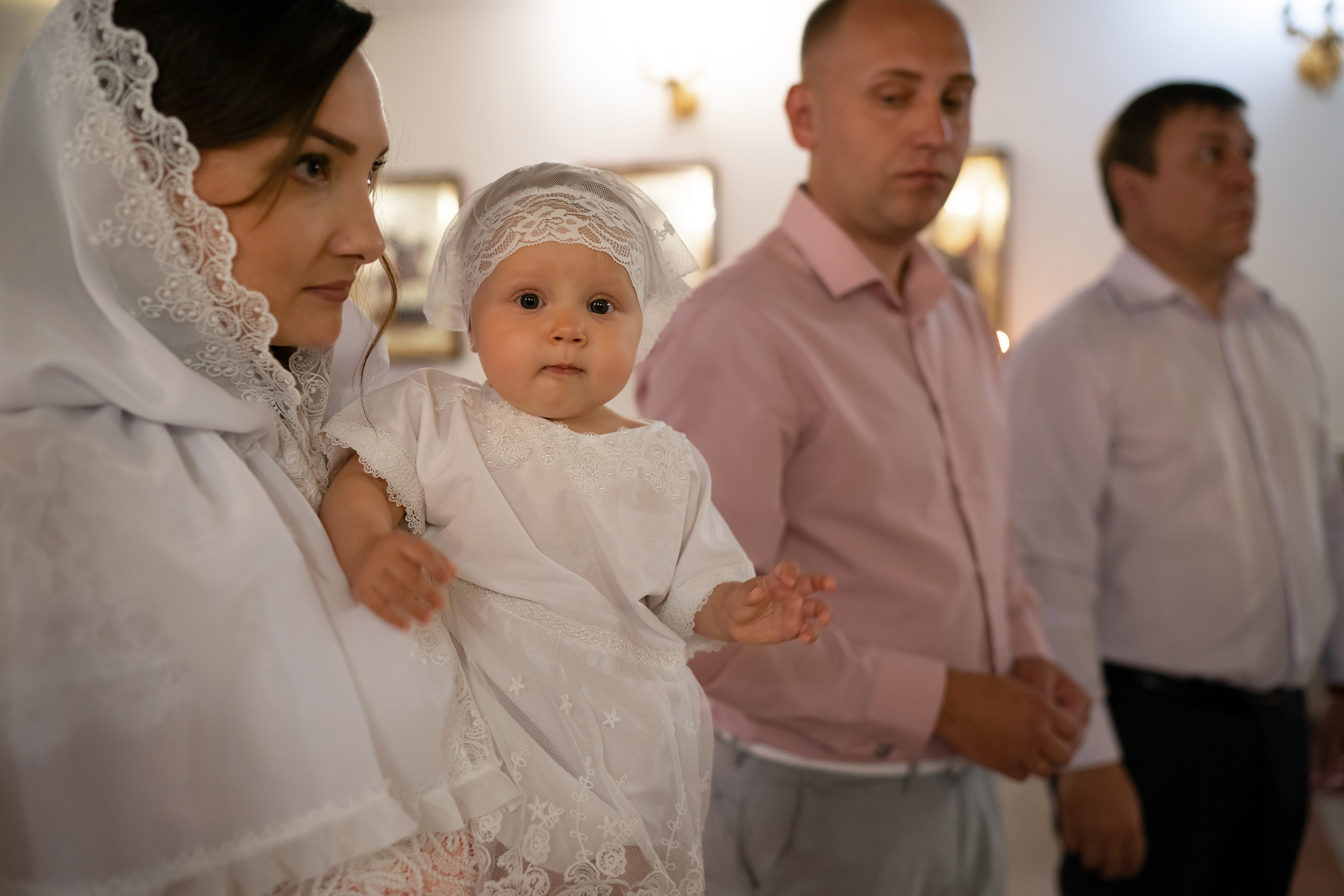 Крещение Златы Храм Рождества Христова. Фотограф на Крещение и Венчание в Красноярске Рамазанова Юлия