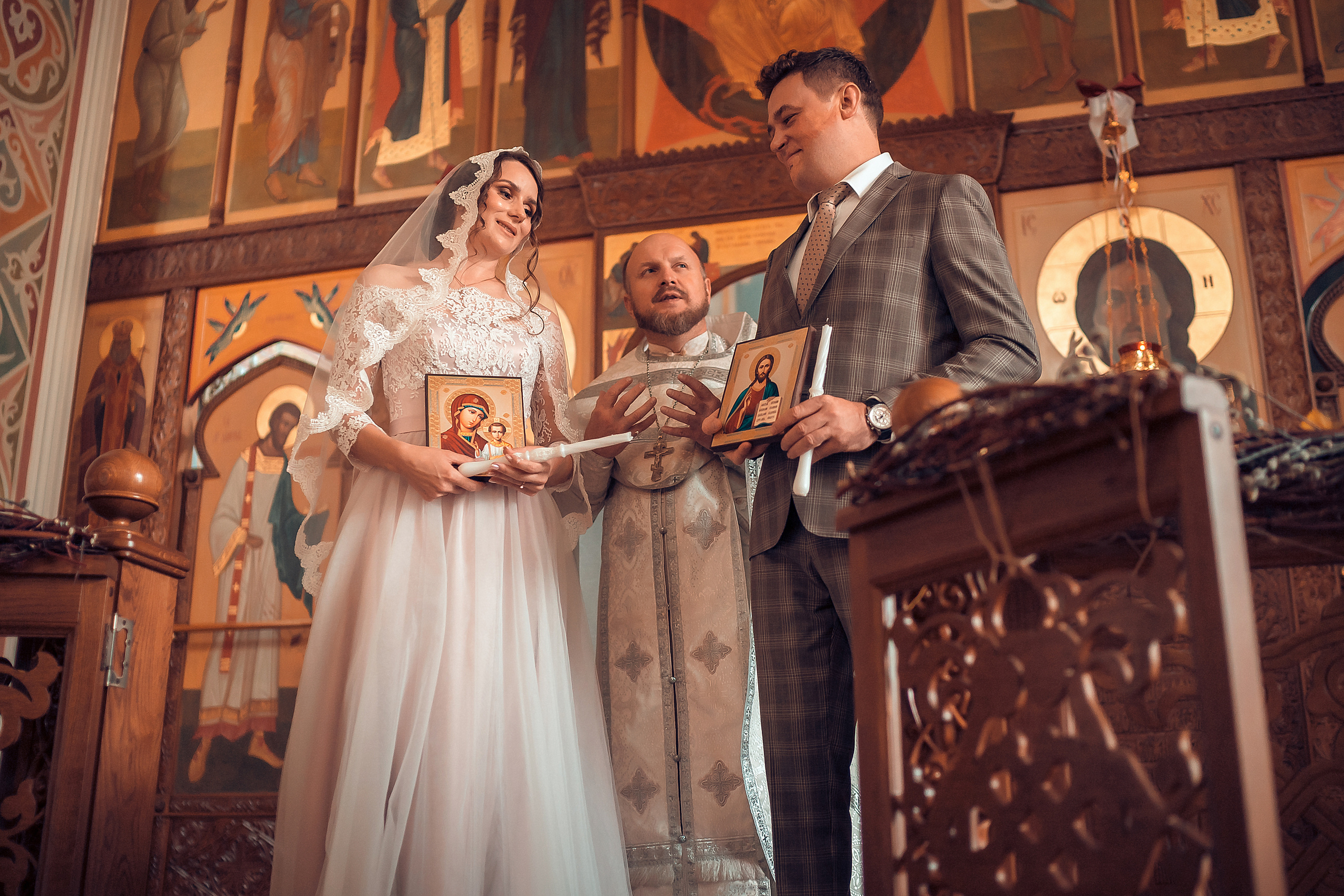 Венчание Александра и Ирины Храм Иоанна Предтечи. Фотограф на Крещение и Венчание в Красноярске Рамазанова Юлия