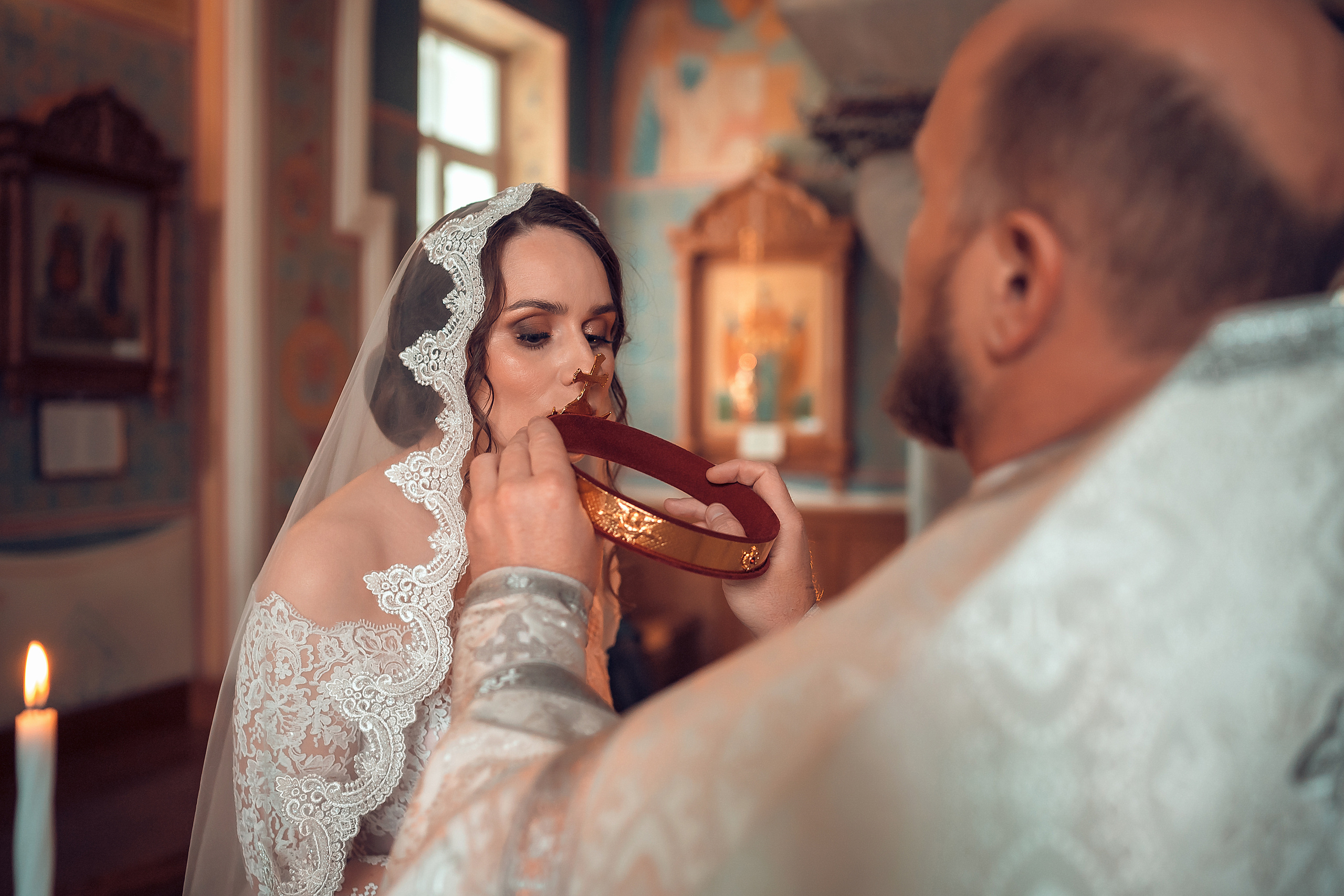 Венчание Александра и Ирины Храм Иоанна Предтечи. Фотограф на Крещение и Венчание в Красноярске Рамазанова Юлия