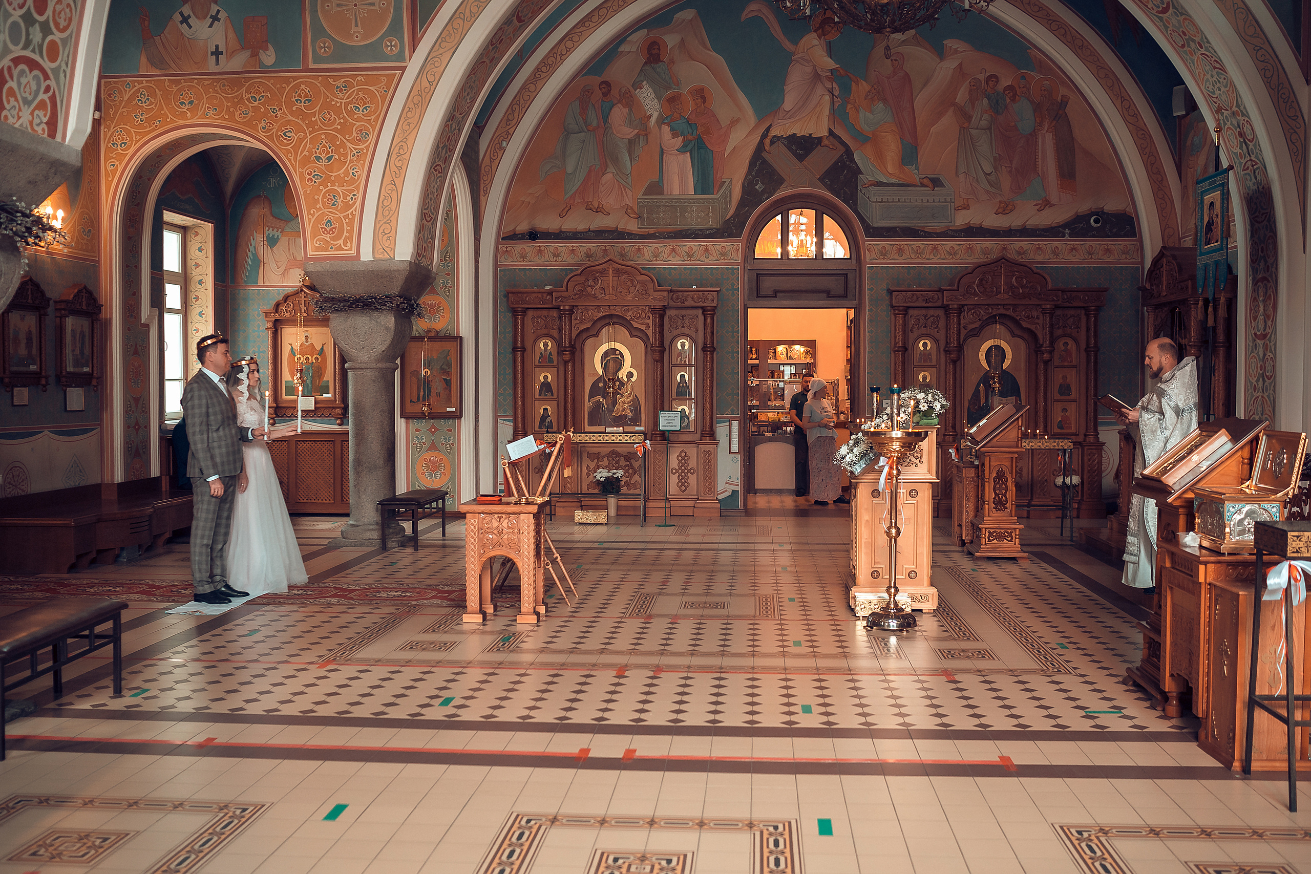 Венчание Александра и Ирины Храм Иоанна Предтечи. Фотограф на Крещение и Венчание в Красноярске Рамазанова Юлия