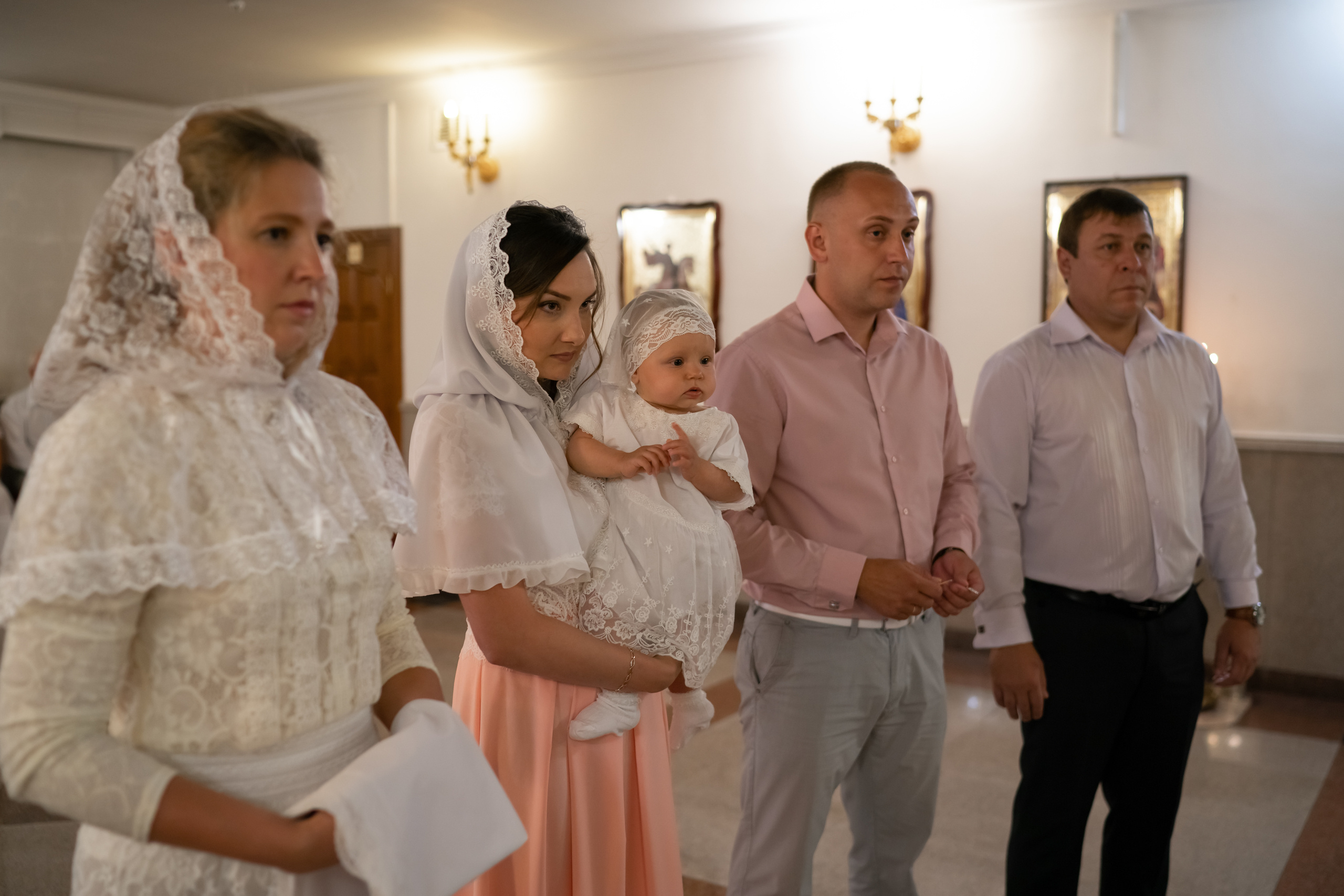 Крещение Златы Храм Рождества Христова. Фотограф на Крещение и Венчание в Красноярске Рамазанова Юлия