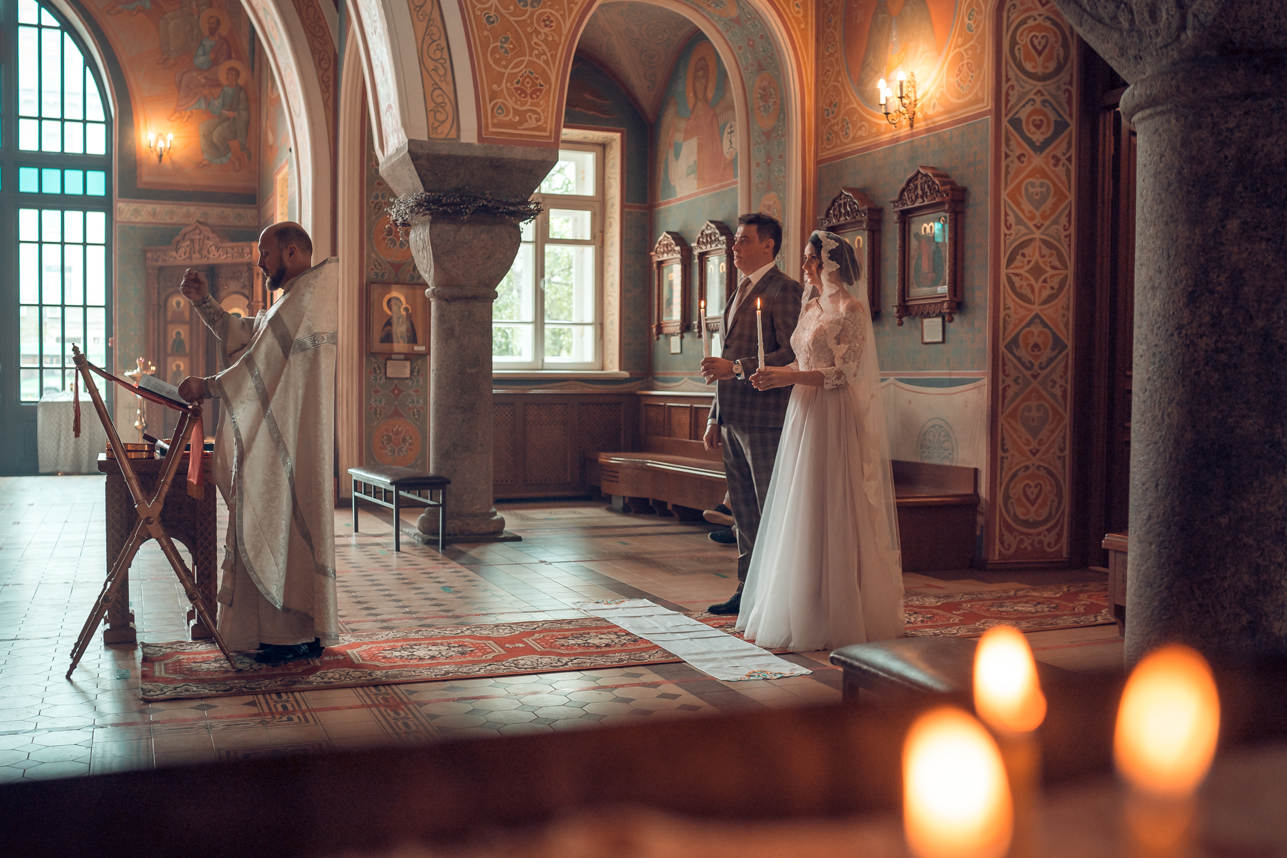 Венчание Александра и Ирины Храм Иоанна Предтечи. Фотограф на Крещение и Венчание в Красноярске Рамазанова Юлия