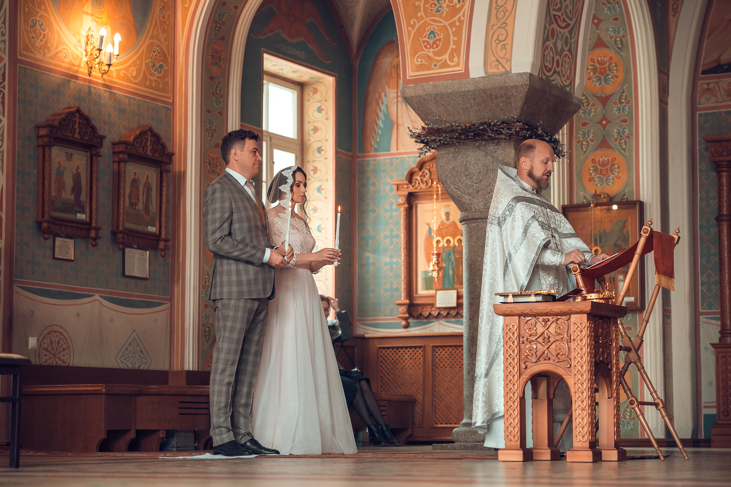 Венчание Александра и Ирины Храм Иоанна Предтечи. Фотограф на Крещение и Венчание в Красноярске Рамазанова Юлия