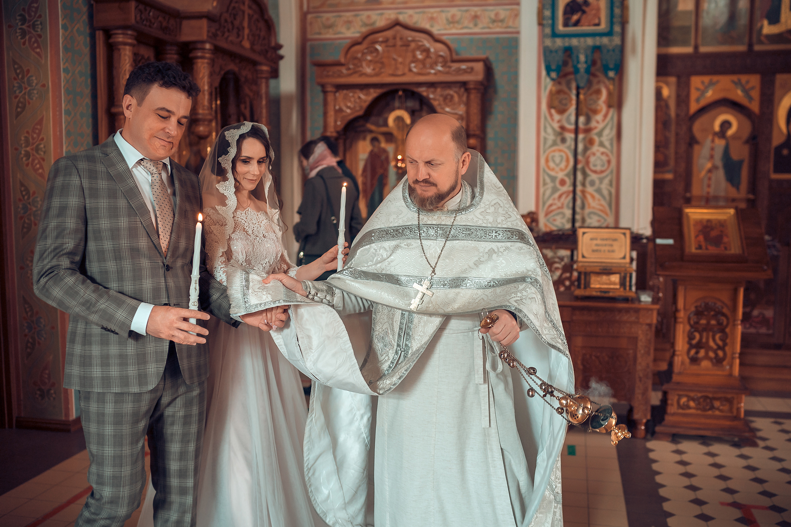 Венчание Александра и Ирины Храм Иоанна Предтечи. Фотограф на Крещение и Венчание в Красноярске Рамазанова Юлия