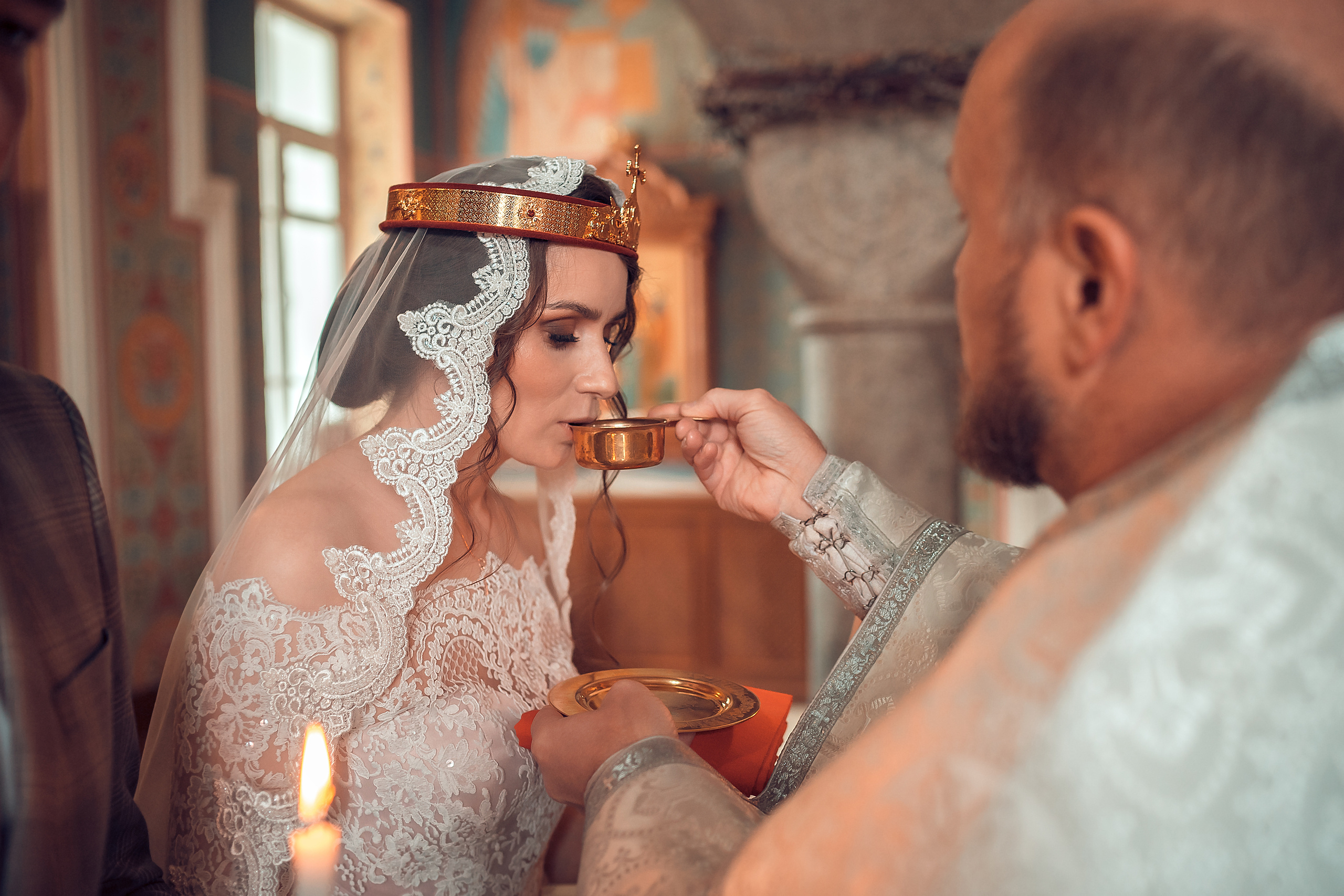 Венчание Александра и Ирины Храм Иоанна Предтечи. Фотограф на Крещение и Венчание в Красноярске Рамазанова Юлия