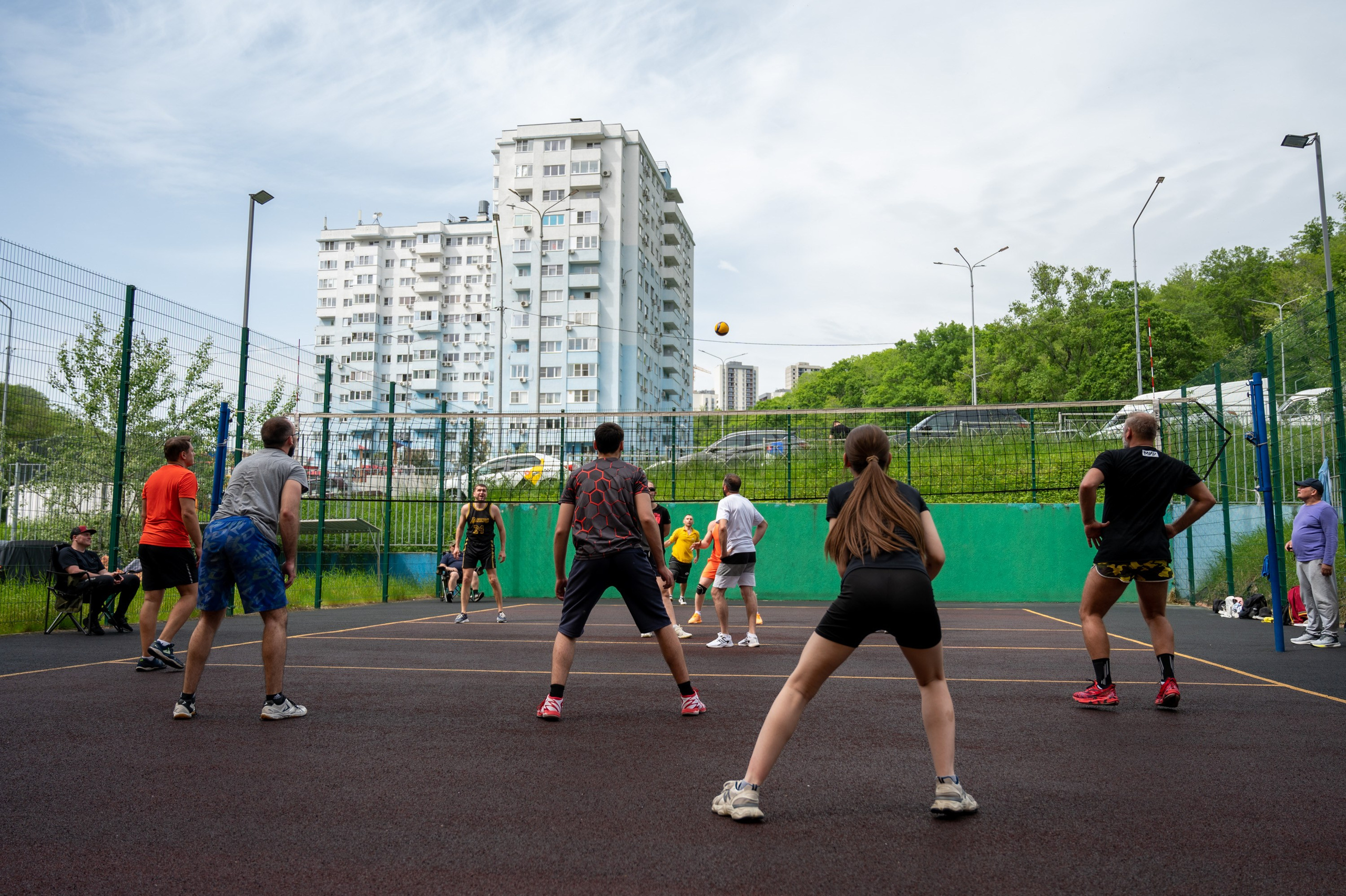 Турнир по Волейболу. Фотографирую счастливых людей в Сочи