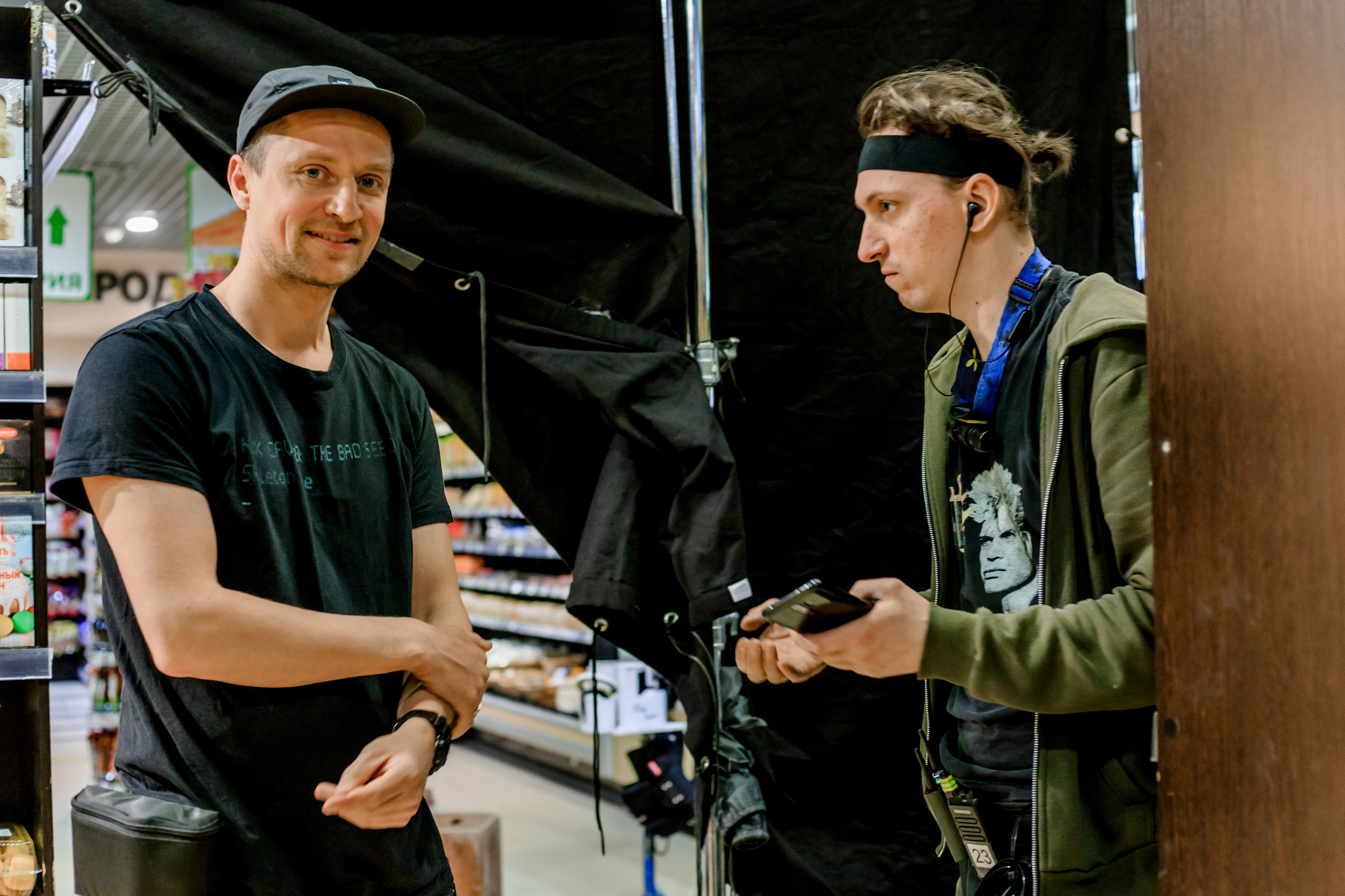 Фотограф на съемочную площадку в Санкт-Петербурге