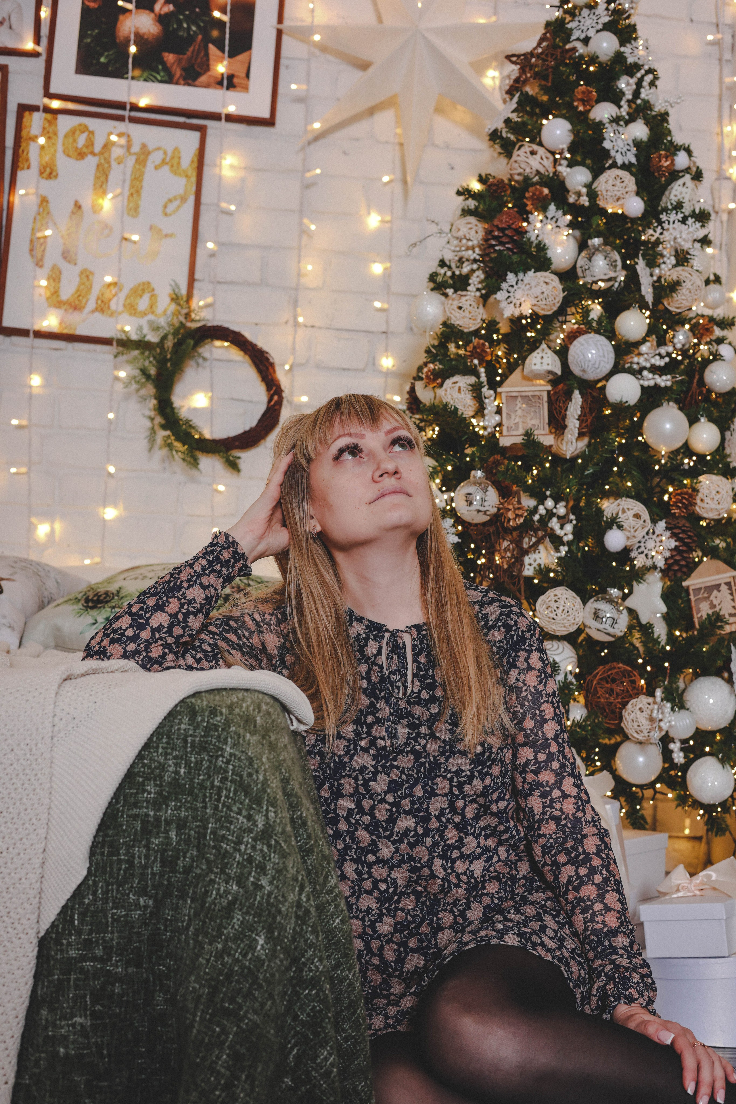 Новогодняя история «Мария и ее семья». Фотограф в Москве Анастасия Калинина