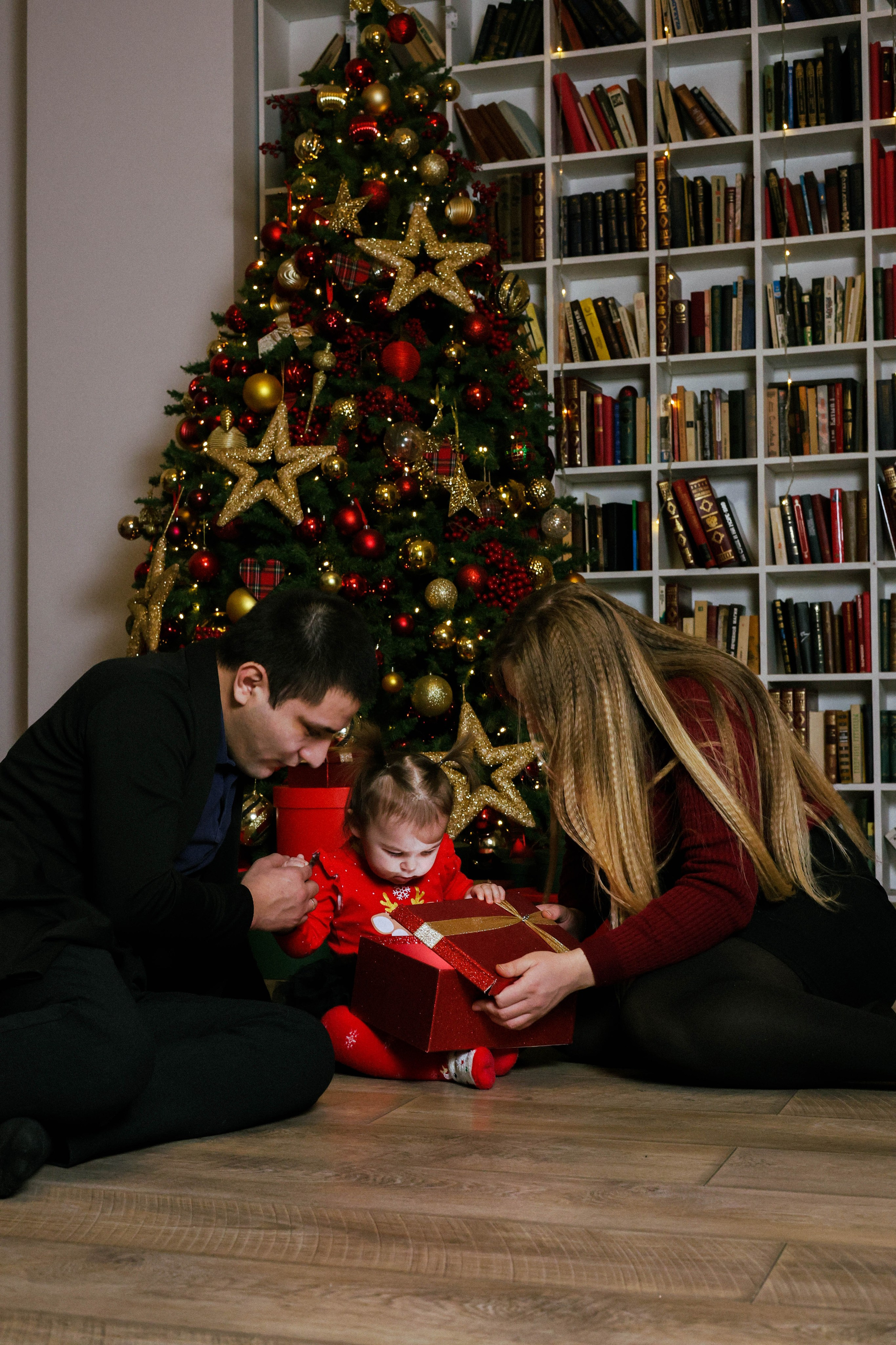 Новогодняя история «Анастасия и ее семья». Фотограф в Москве Анастасия Калинина