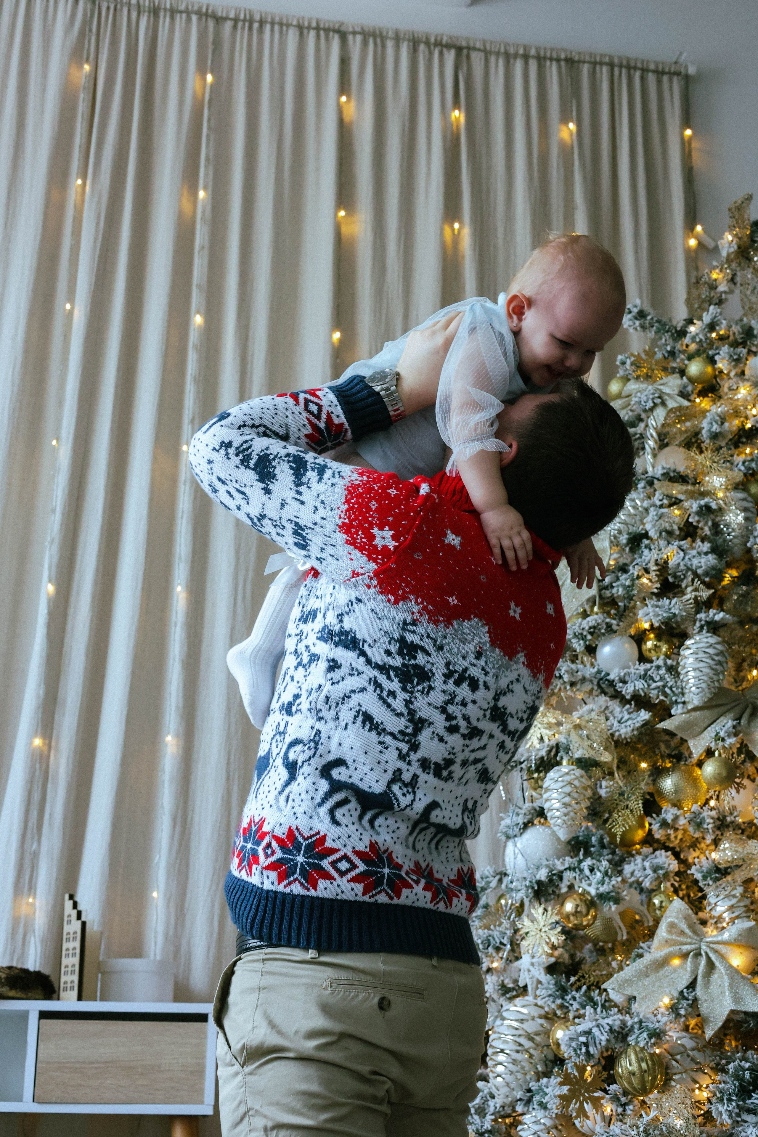 Новогодняя история «Ирина и ее семья». Фотограф в Москве Анастасия Калинина