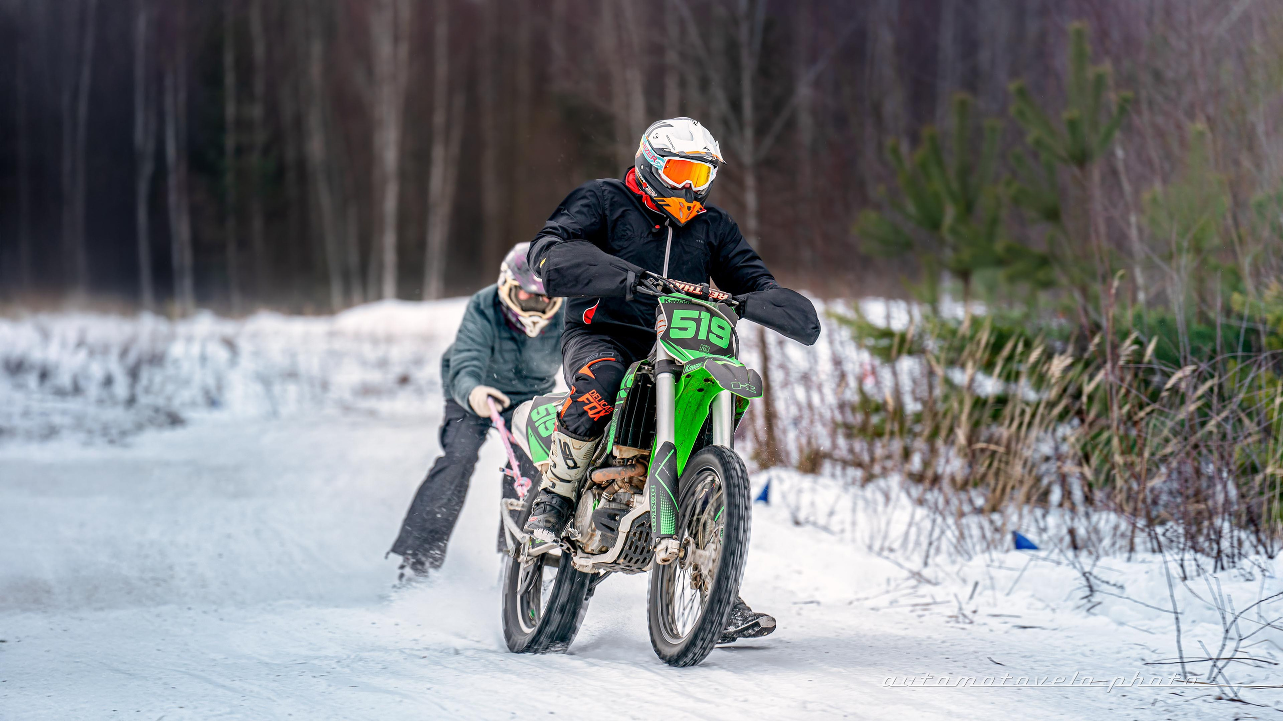 Скийоринг в Конаково 2024/25. 1 этап