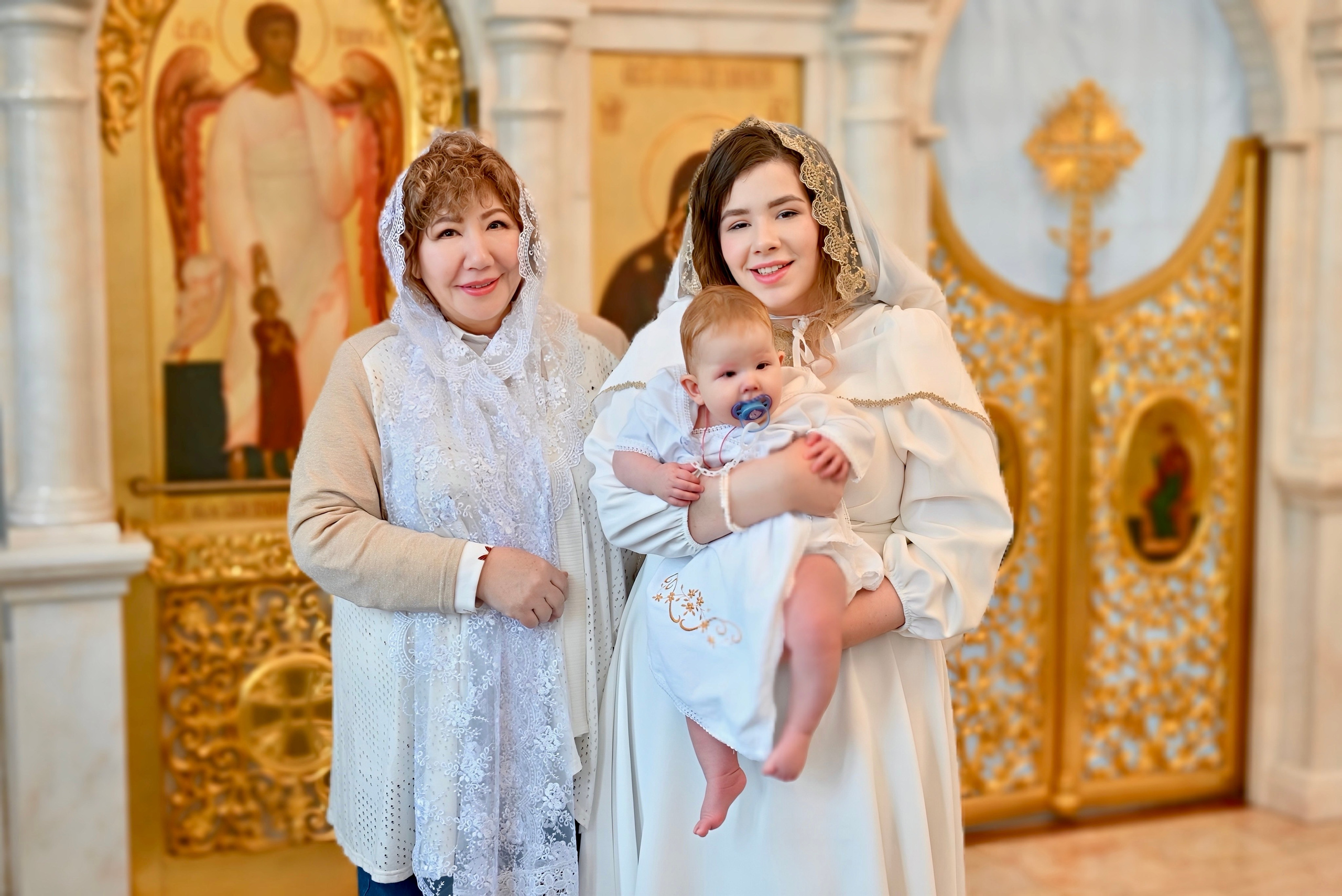 Крещение в Царицыно. Семейный и детский фотограф Москва