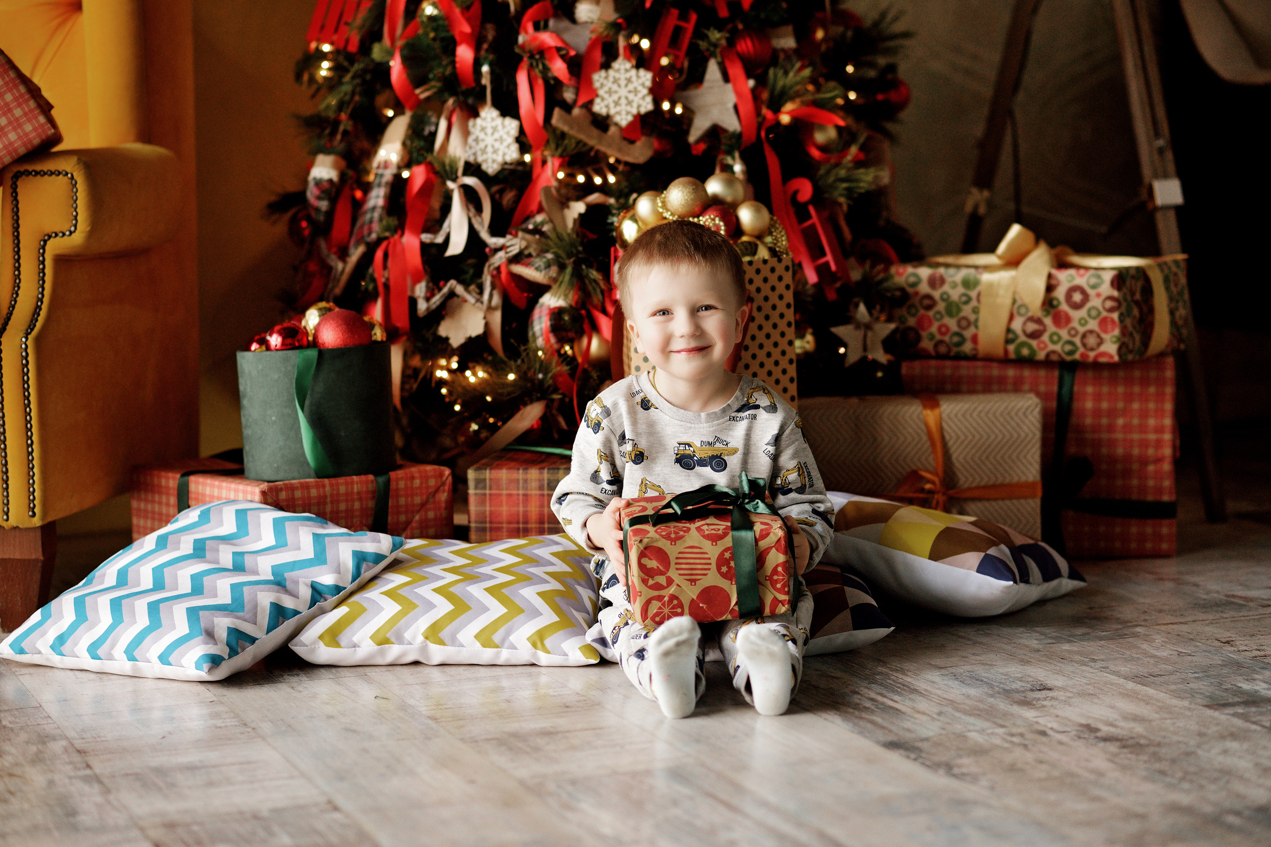 Новогодняя съемка в студии. Cвадебный фотограф в Москве и Московской области Юрий Мисиюк