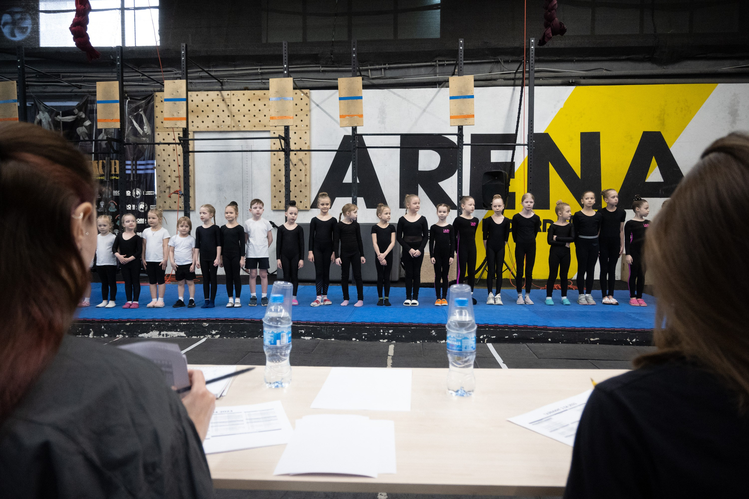 Внутриклубные соревнования по воздушной гимнастике 02.04.23