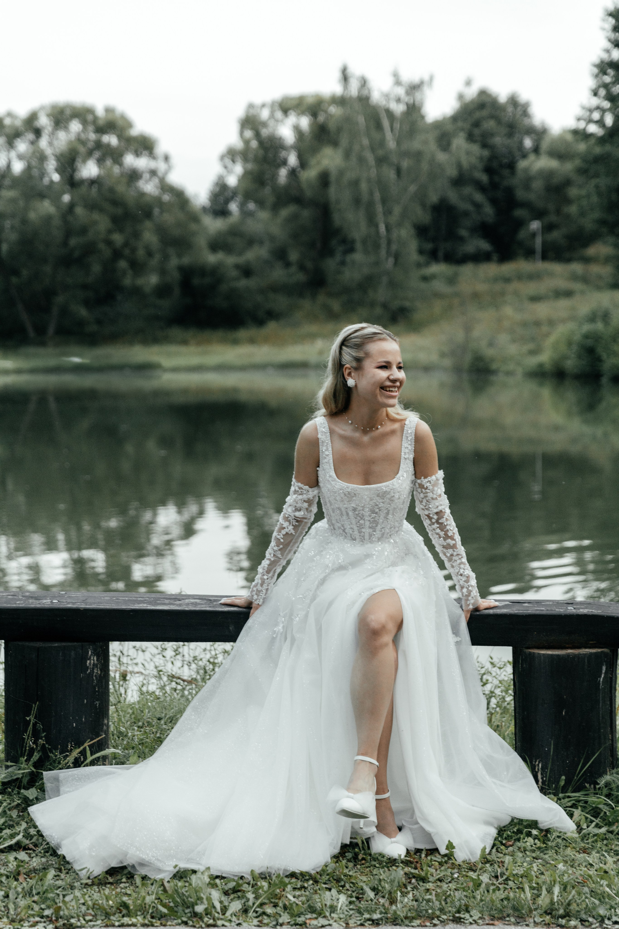 Лера и Денис | Эко-клуб Голицино. Свадебный фотограф Ангелина Зотова | Обнинск, Москва, Калуга