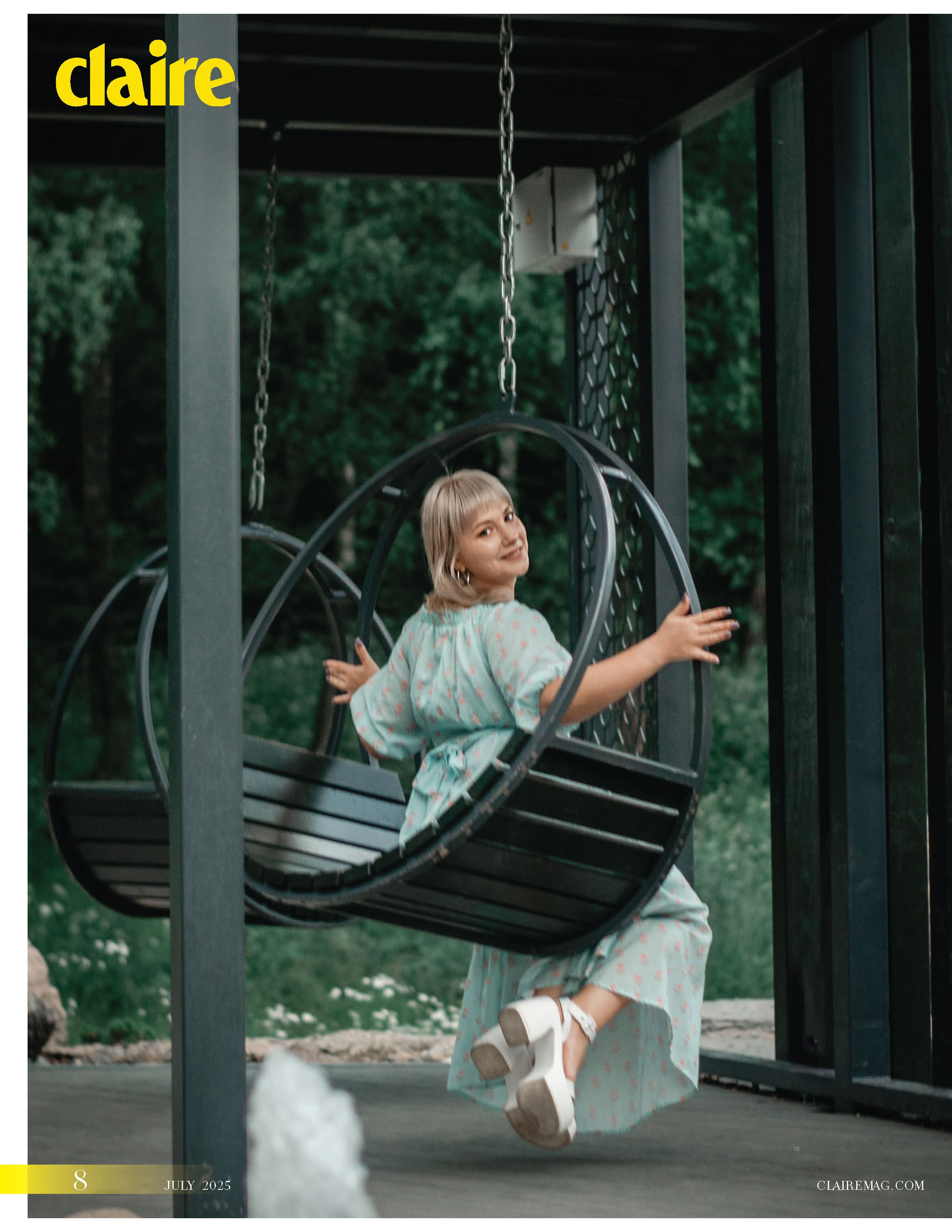 Съемка для международных журналов в Брянске