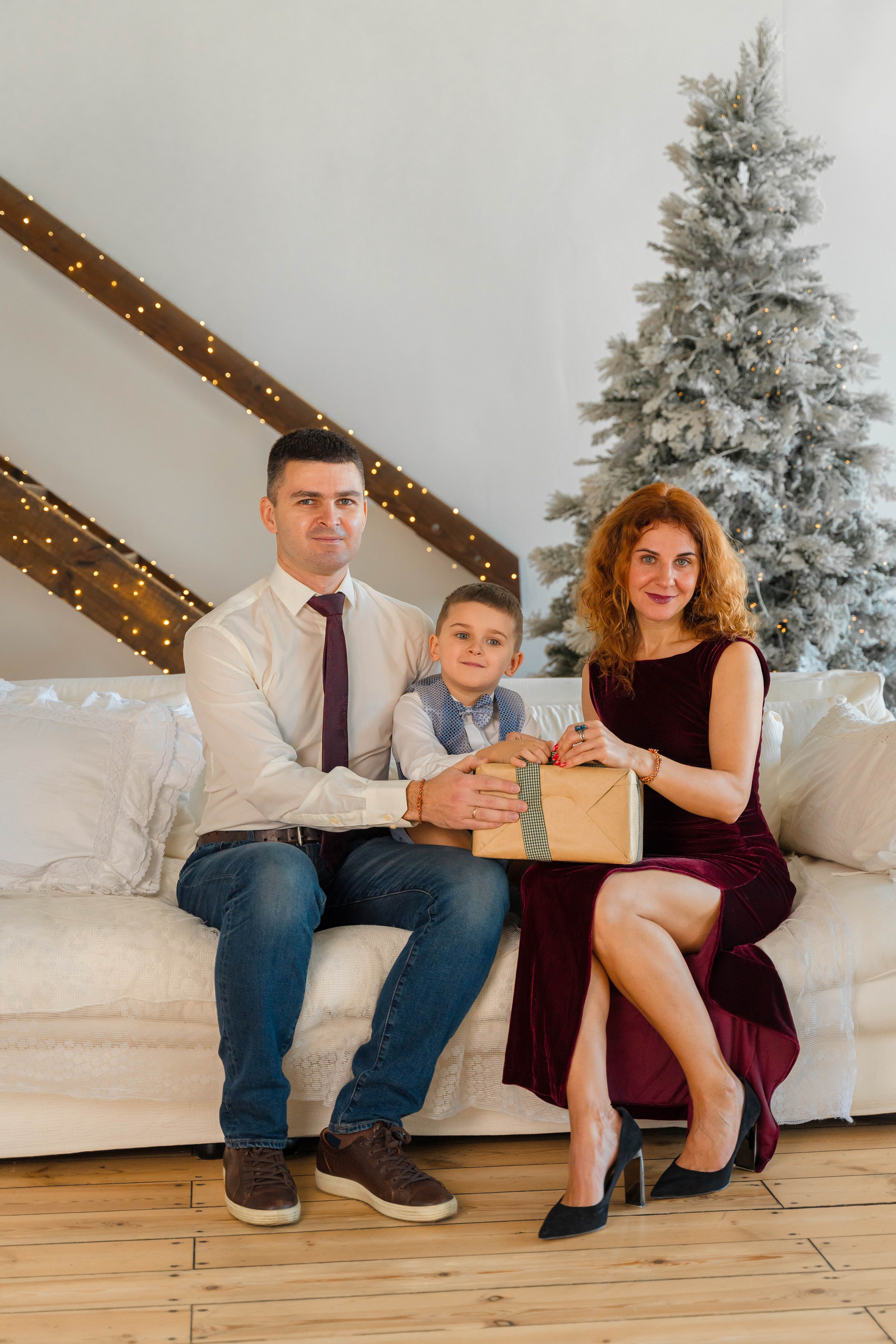 Семейная новогодняя фотосессия. ALISON FILMS