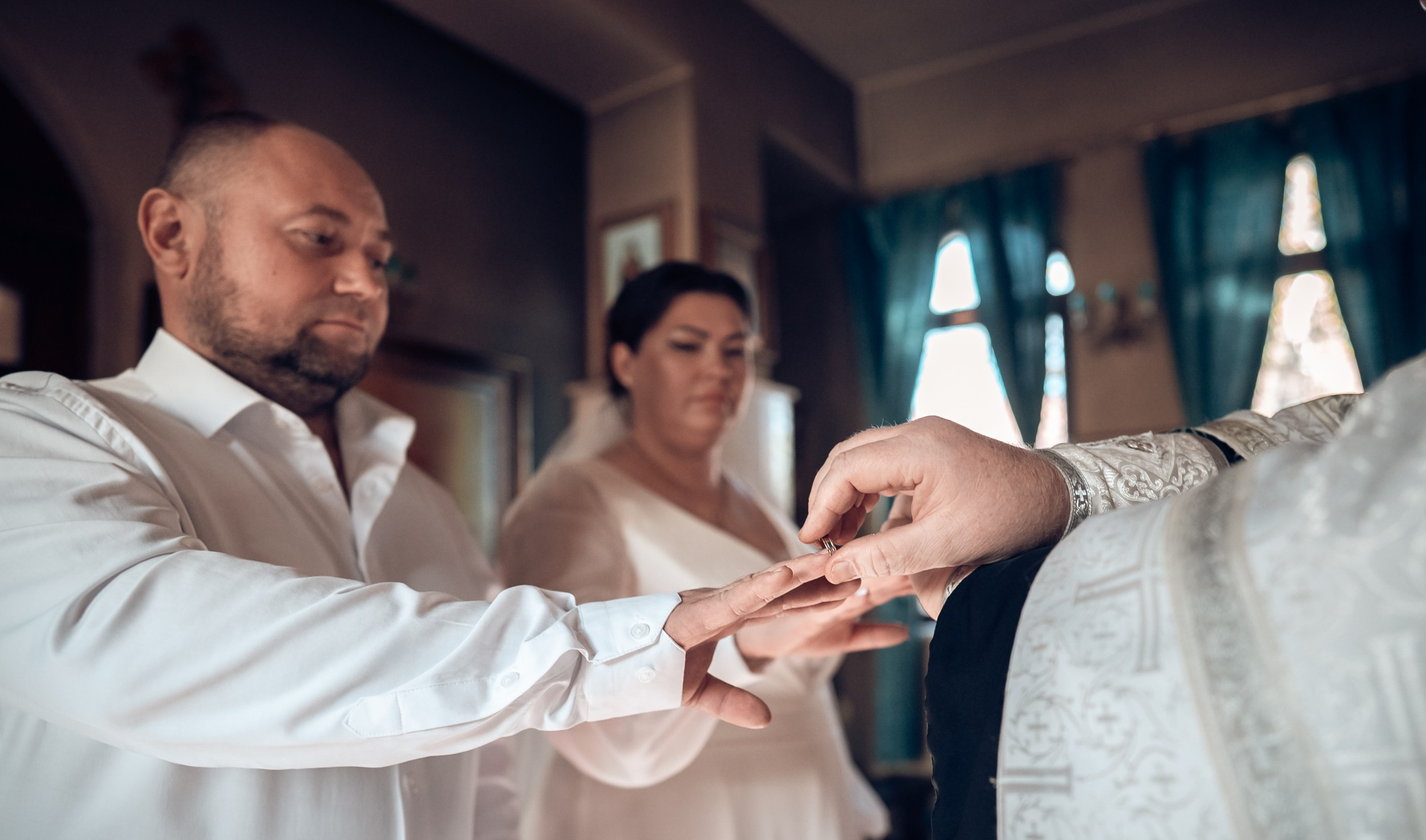 Венчание в храме Прп. Сергия Радонежского с. Орлиное. Церковный фотограф Севастополь