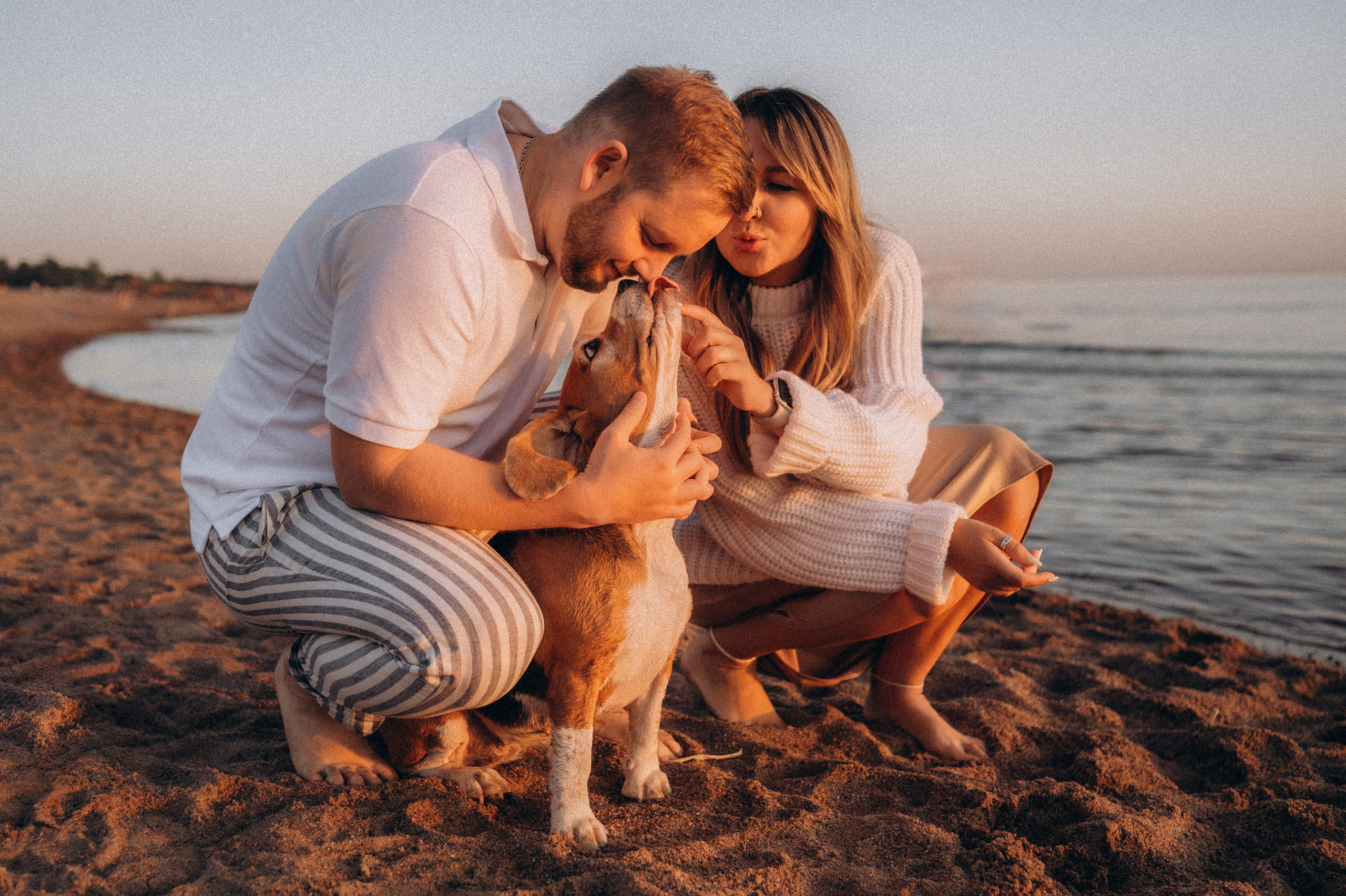 Женя, Вика и Давид в Солнечном. Фотограф Горбенко Анна