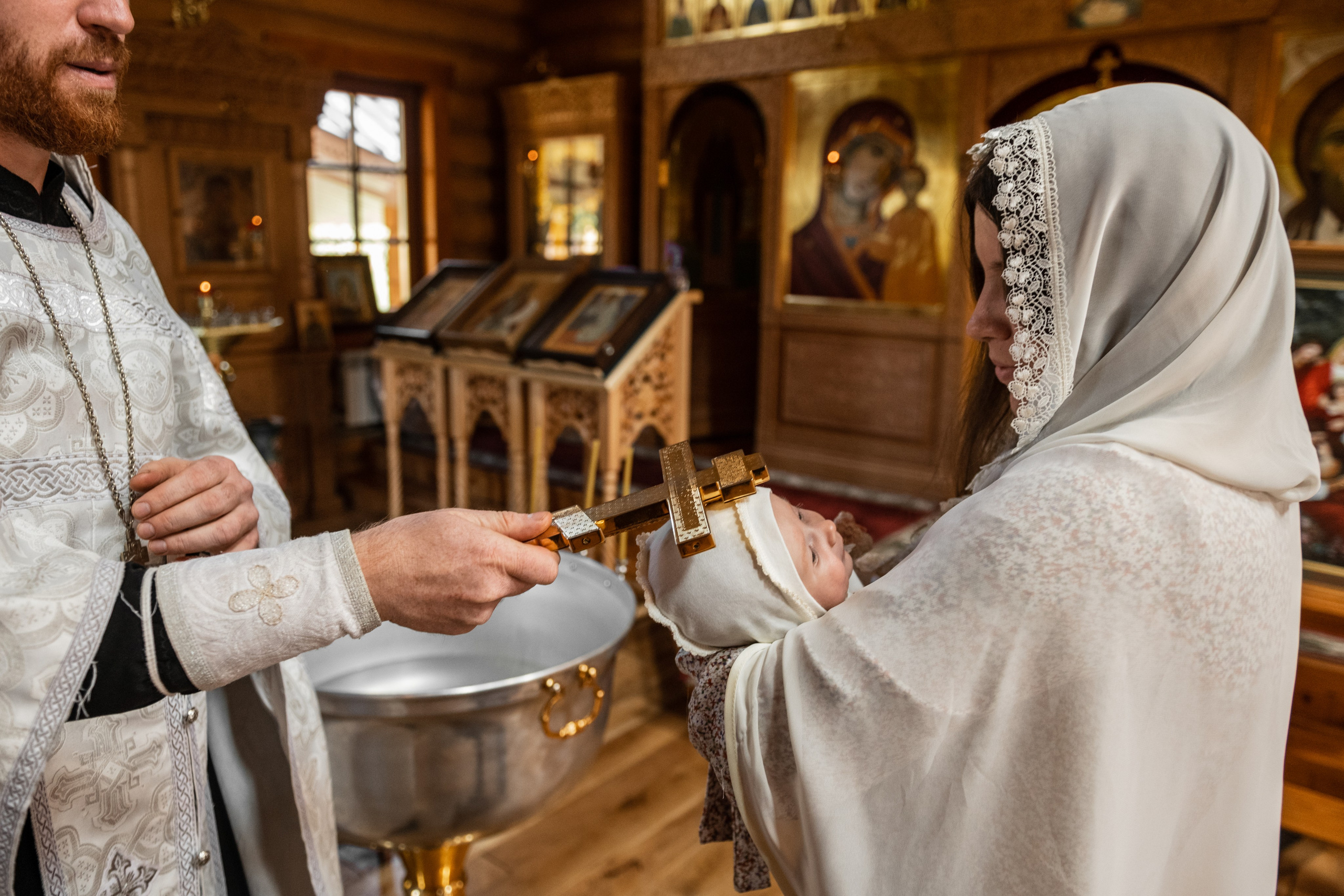 Крещение Евы. Свадебный и семейный фотограф Нижний Новгород и Москва Павел Градобоев