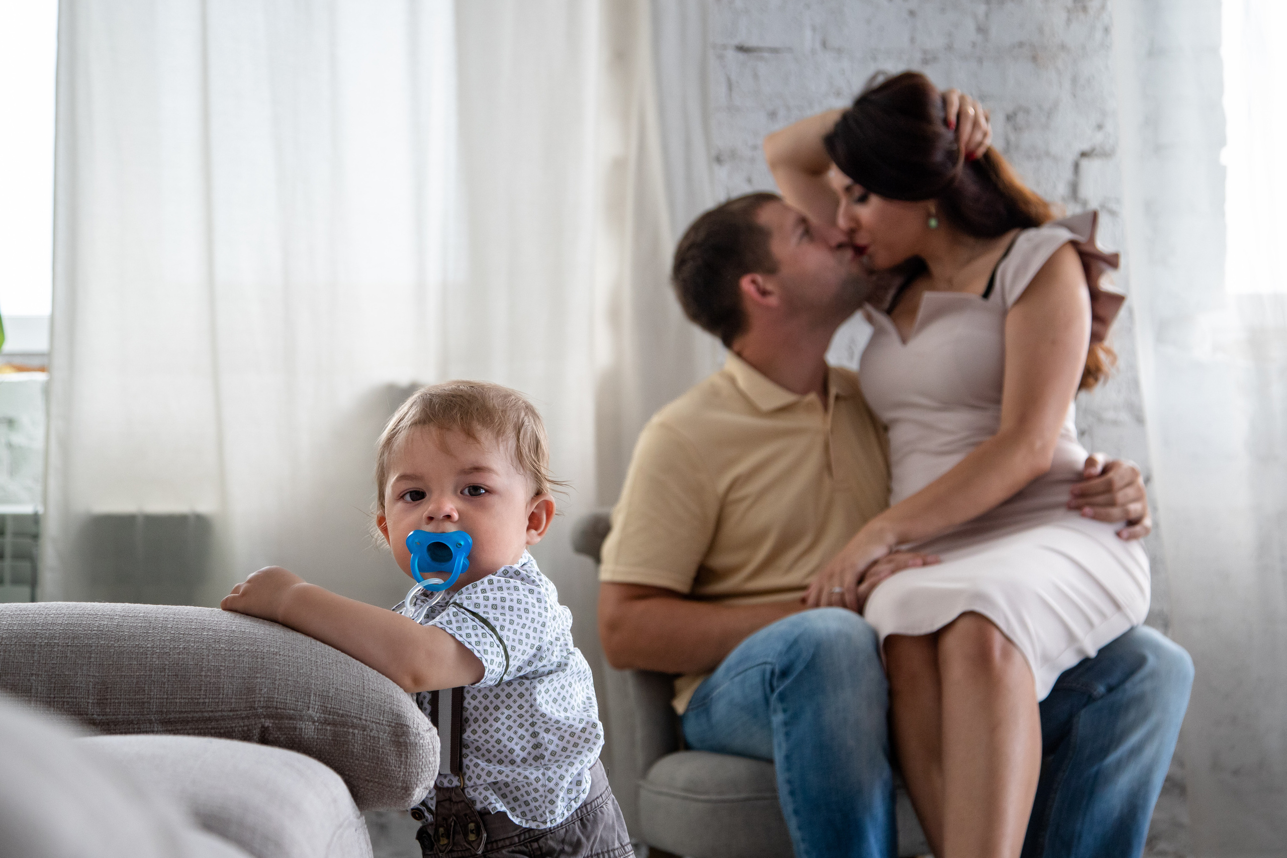 Семейная фотосессия, детские съемки, в студии и дома Сергиев Посад. Фотограф Марина Побединская