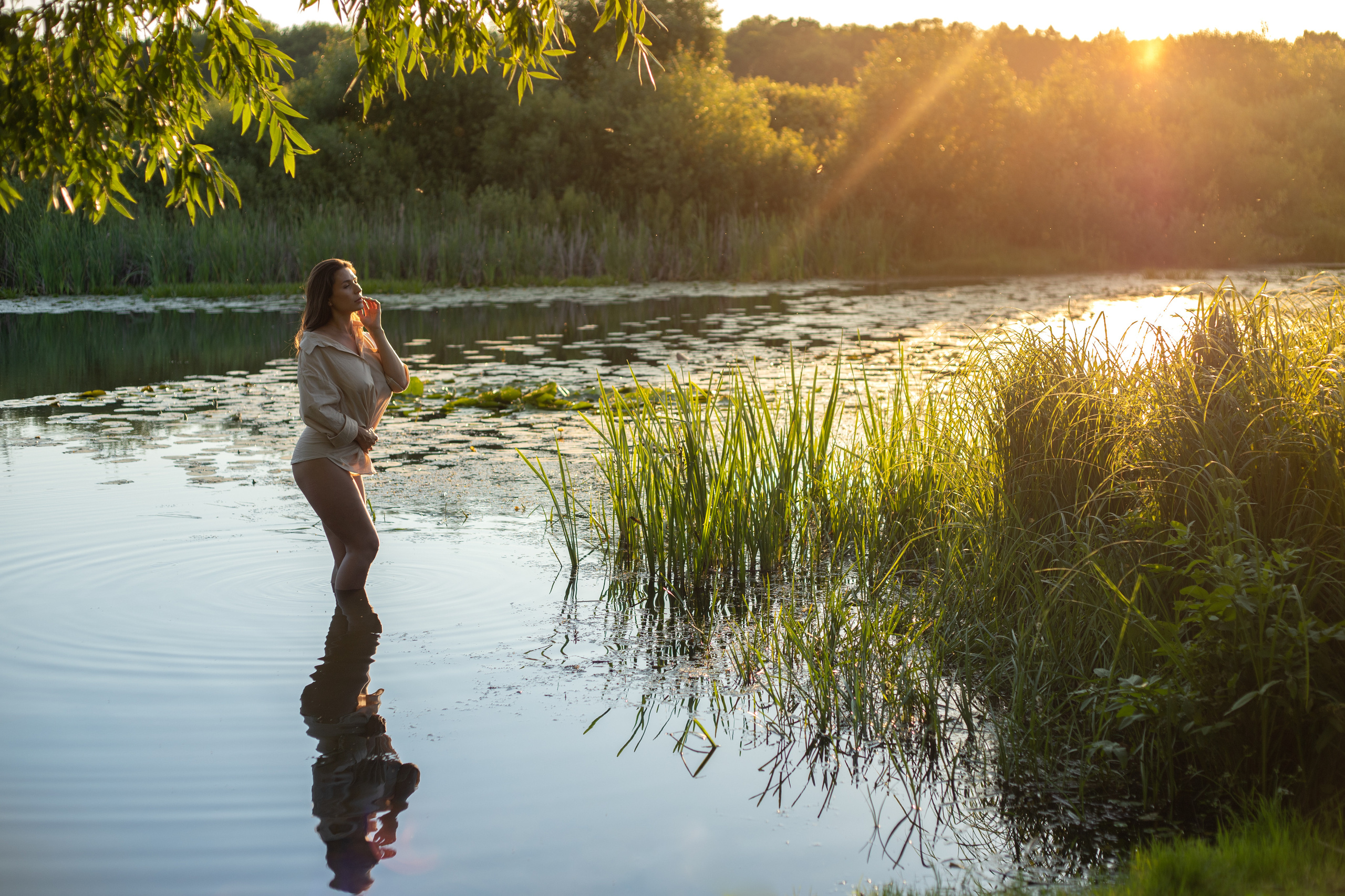Женский портрет, в студии и дома Сергиев Посад. Фотограф Марина Побединская