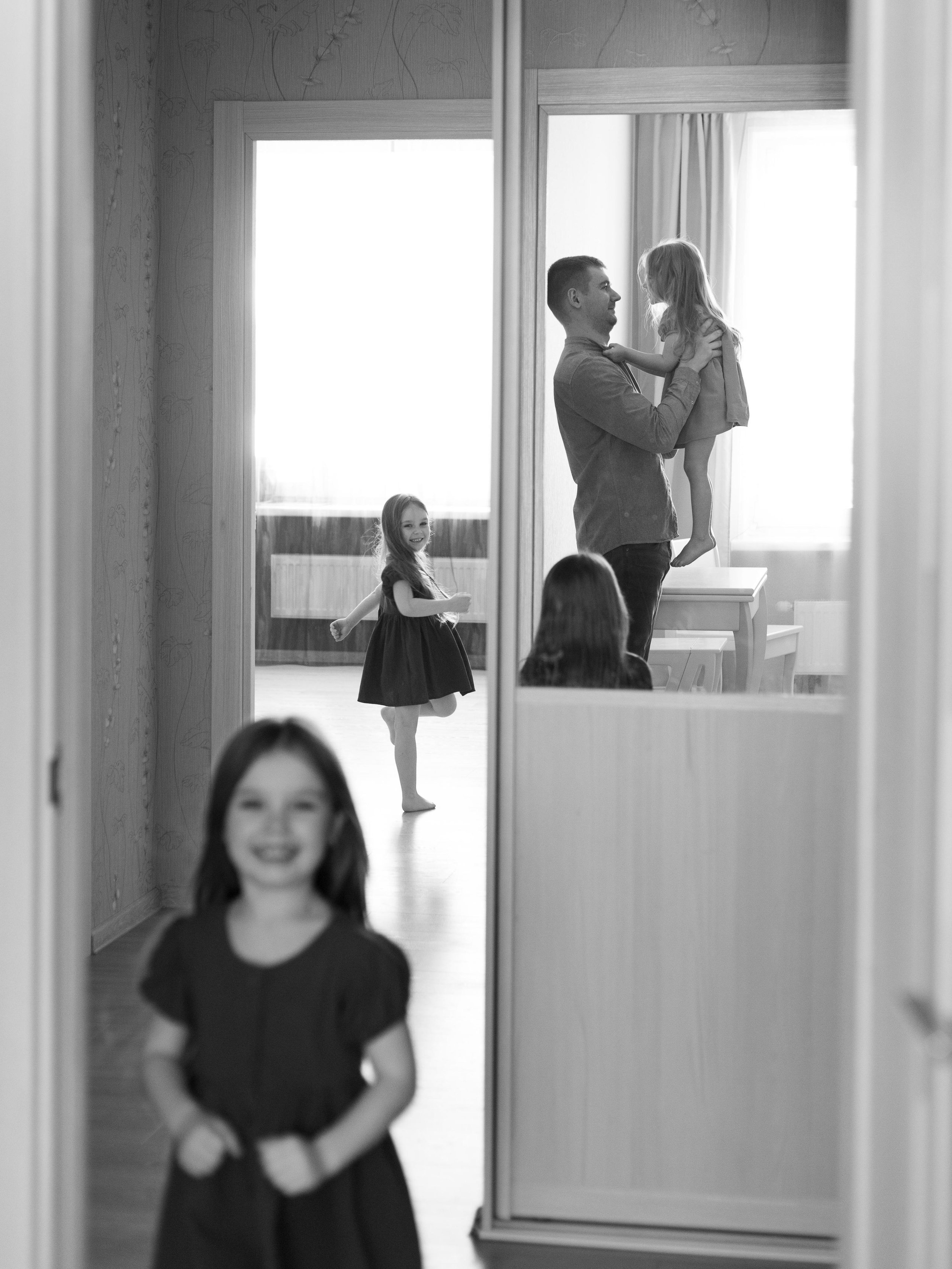 Семейная фотосессия, детские съемки, в студии и дома Сергиев Посад. Фотограф Марина Побединская