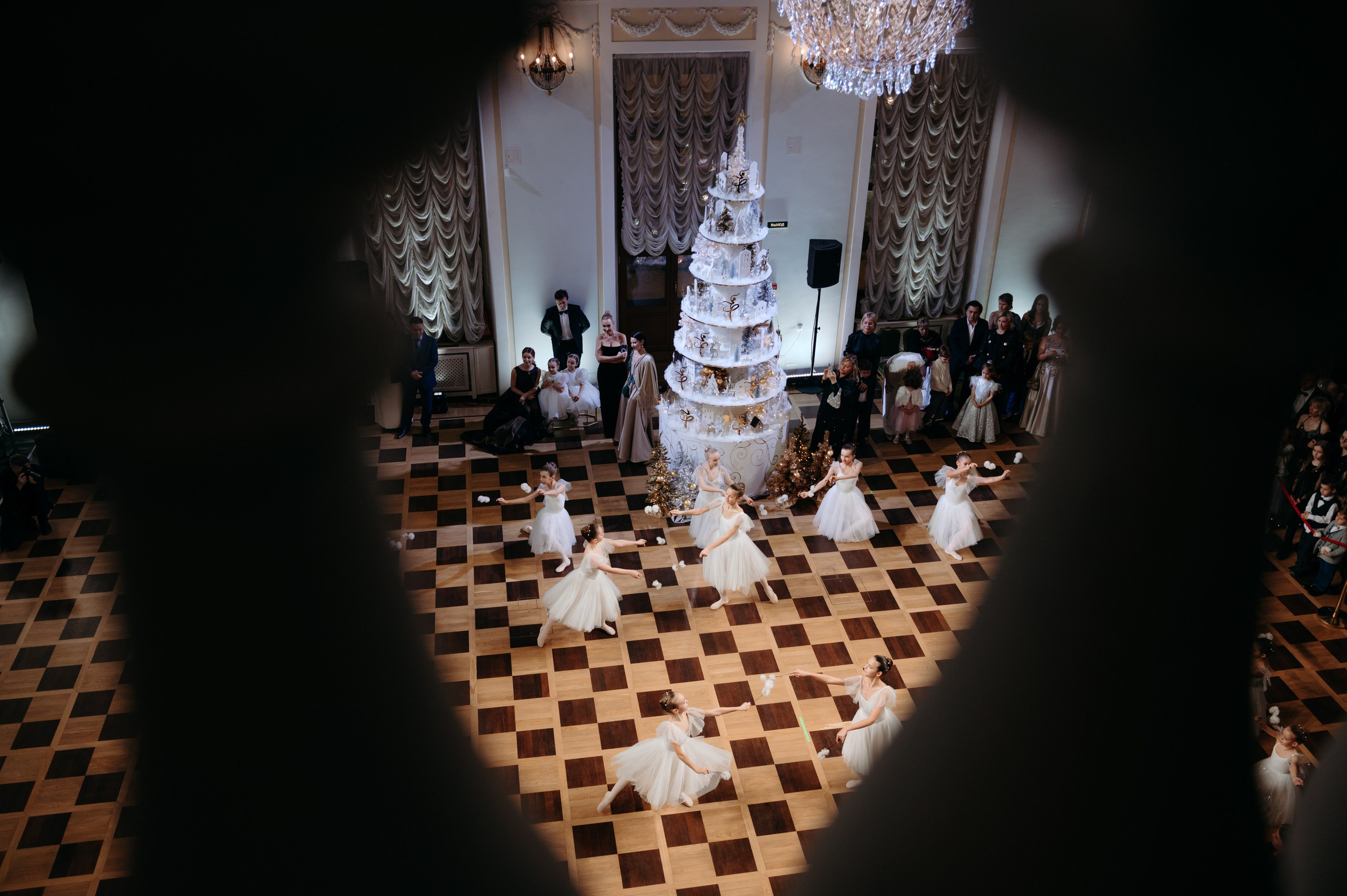 Центральная Балетная Школа зимний бал. Фотограф в Москве Илья Максимов