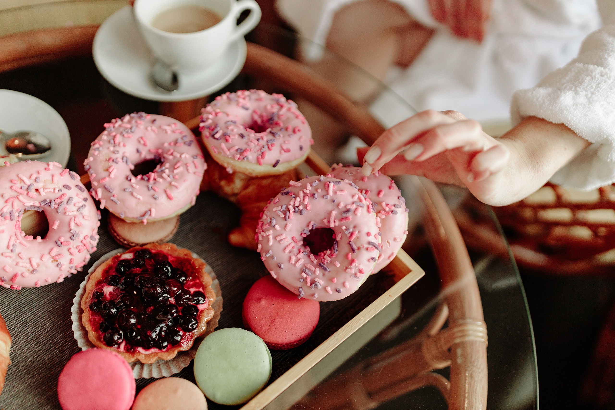 Вкусный девичник в отеле. Фотограф в Санкт-Петербурге Знаменская Ирина