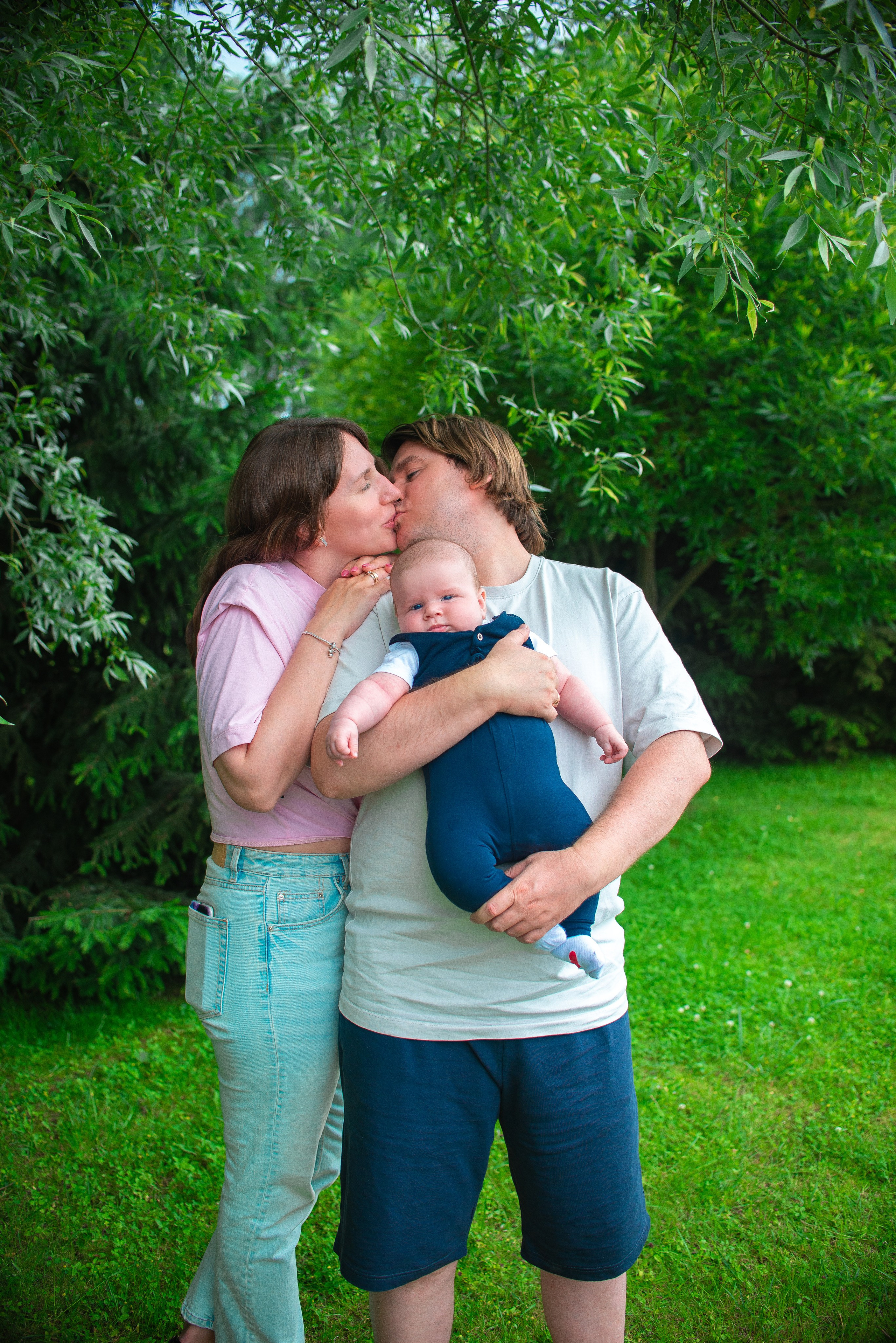 День Рождения Михаила в «Сябрах». Семейный фотограф на выписку из роддома и крещение Минск Настя Гришук