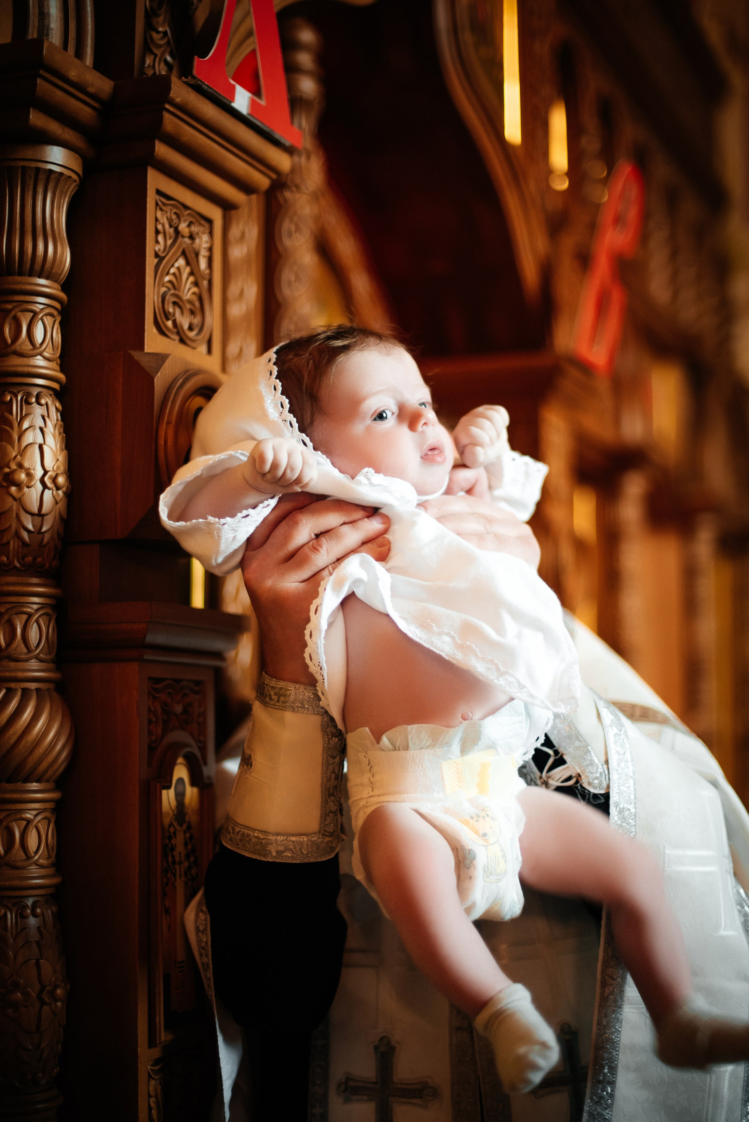 Крещение. Фотограф новорожденных и беременности Сергиев Посад Усачева Ирина