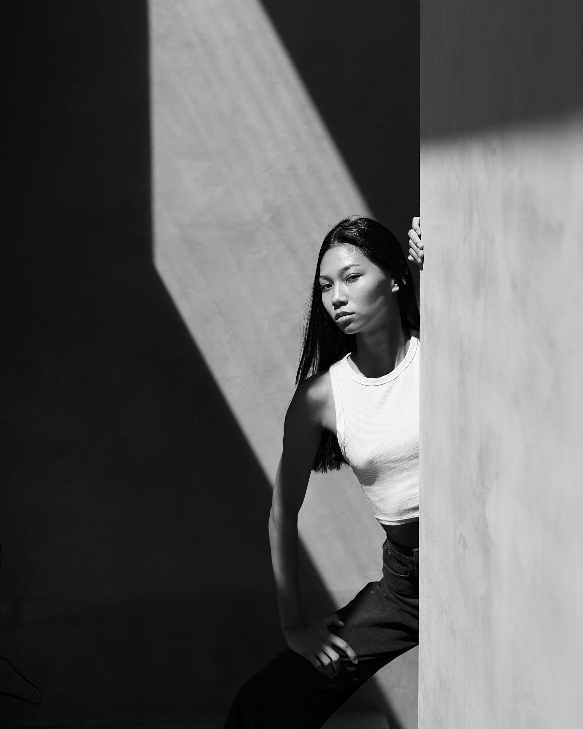 Model tests. Portrait and business photographer in Moscow Andrey Nikolsky