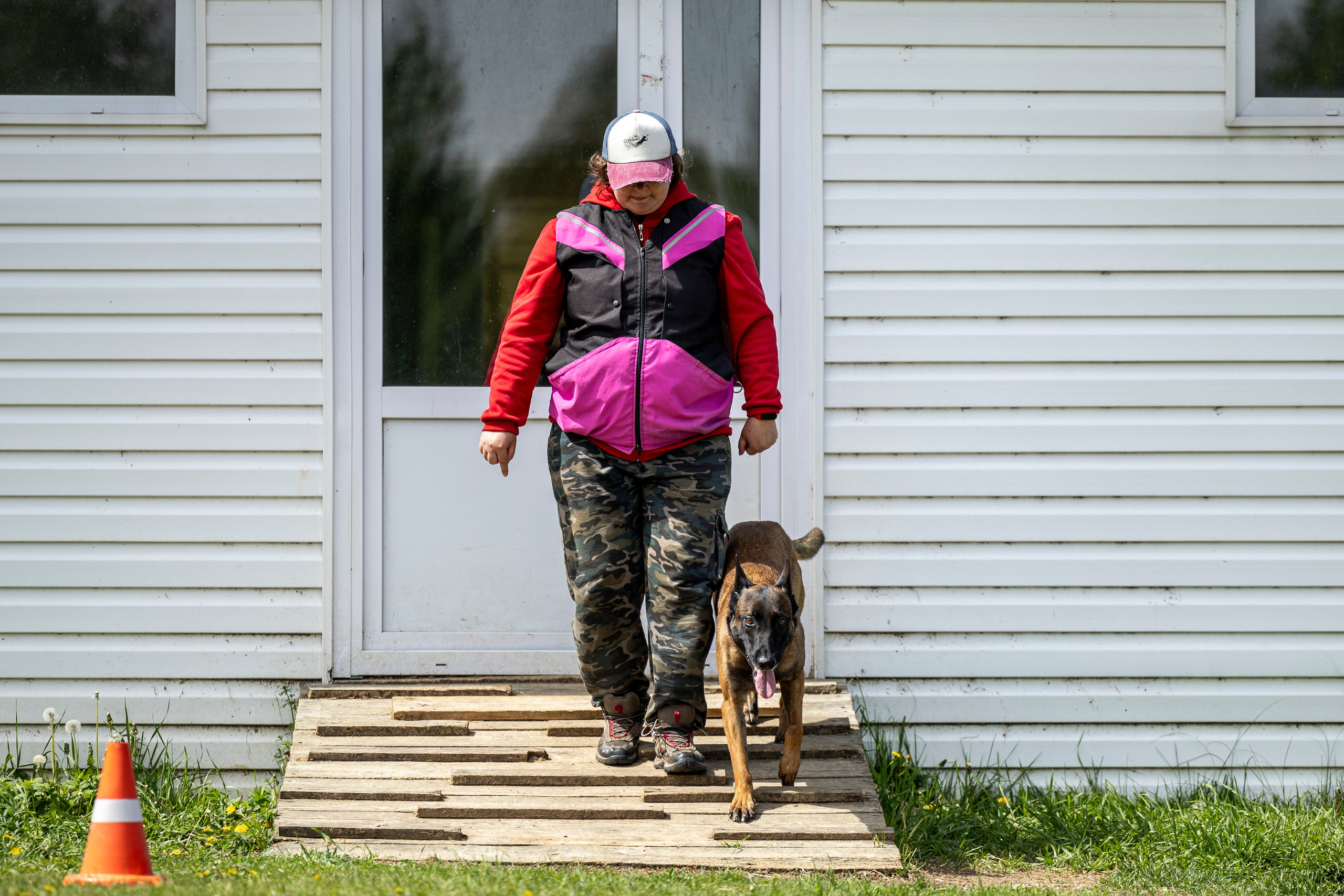 Испытания по мондьорингу в Нижнем Новгороде. Фотограф-анималист Анна Маринич