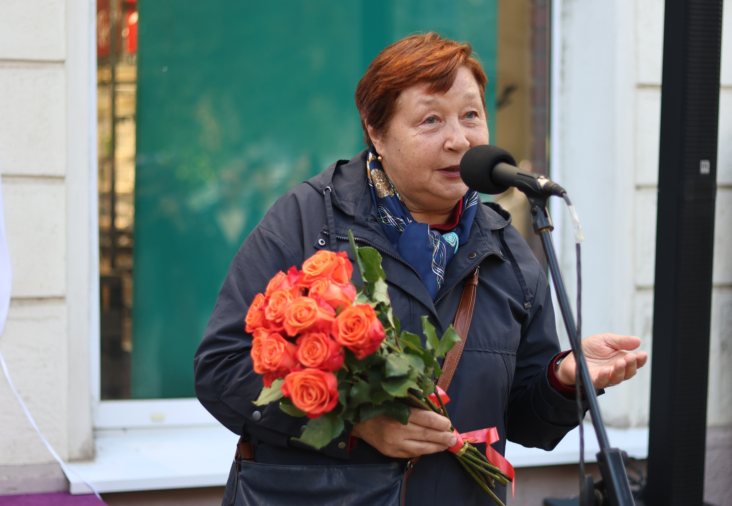Открытие памятной доски С. В. Сотничевской. Лунева Дарья — портретная и театральная фотография в Туле