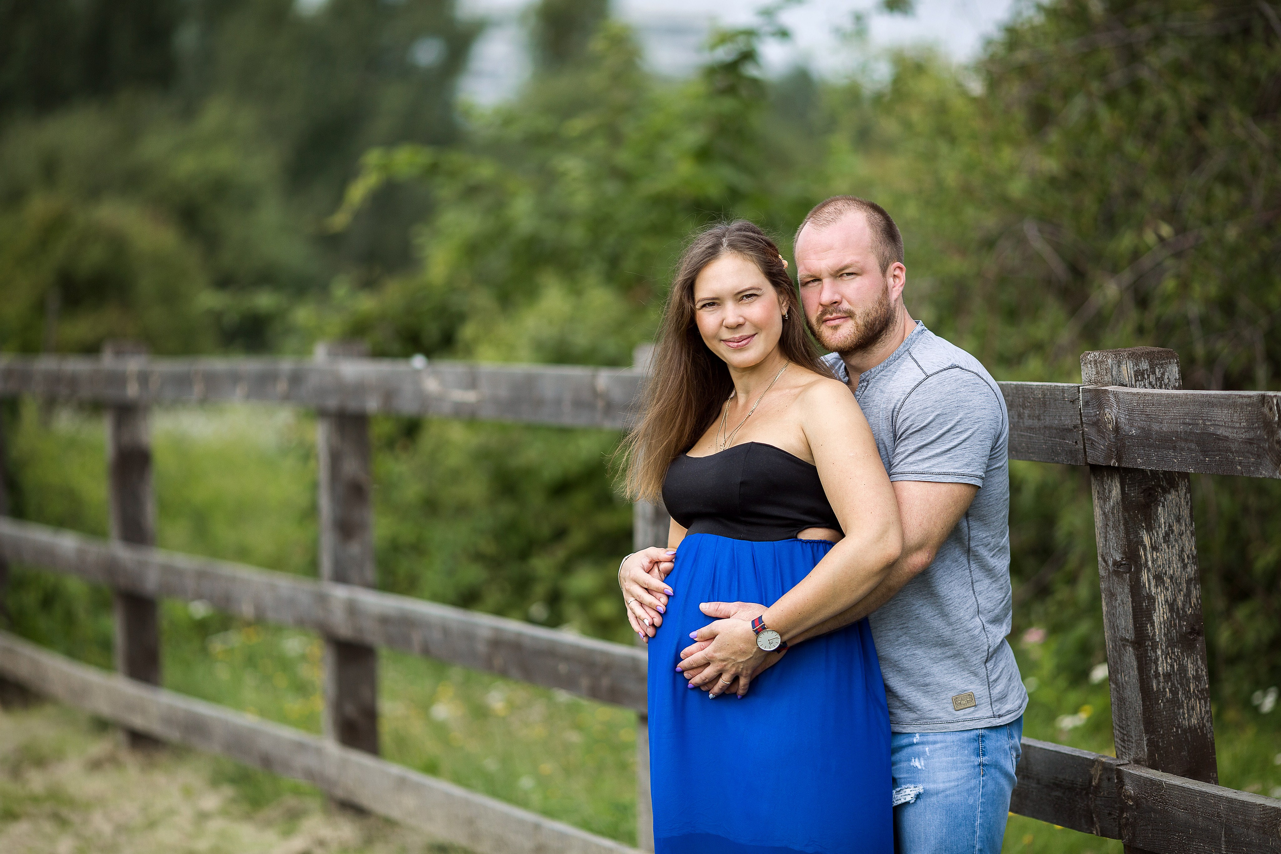 Наташа и Андрей. Фотограф на Крещение, семейный фотограф в Москве