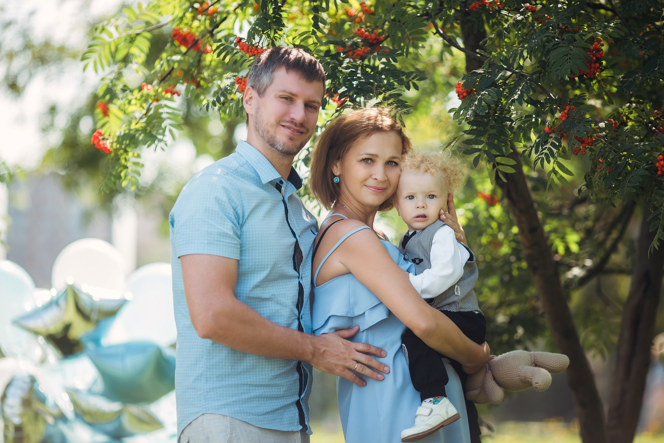 Годик Сереженьке. Фотограф на Крещение, семейный фотограф в Москве