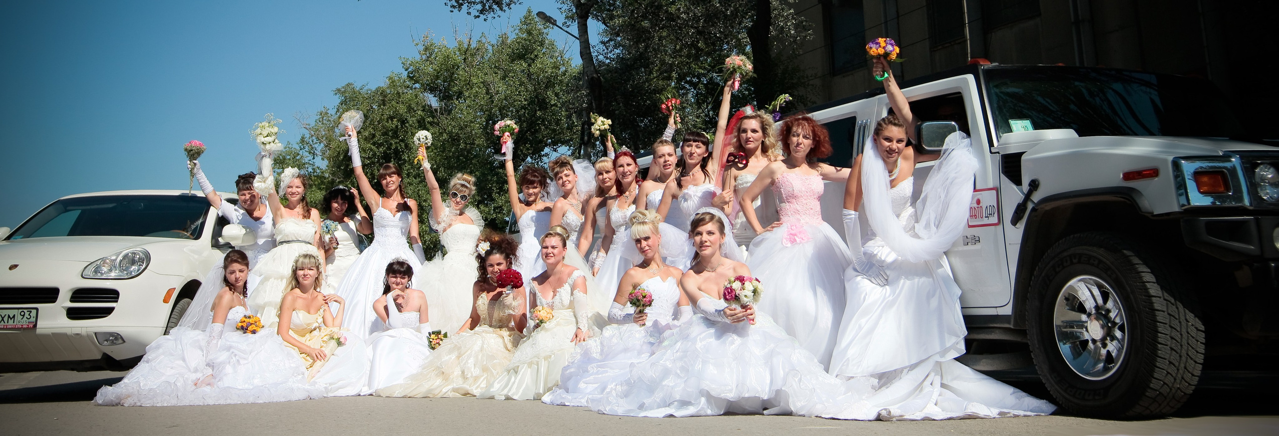 Городской Парад Невест. Максим Матвийченко и Виктория Басова профессионалы своего дела